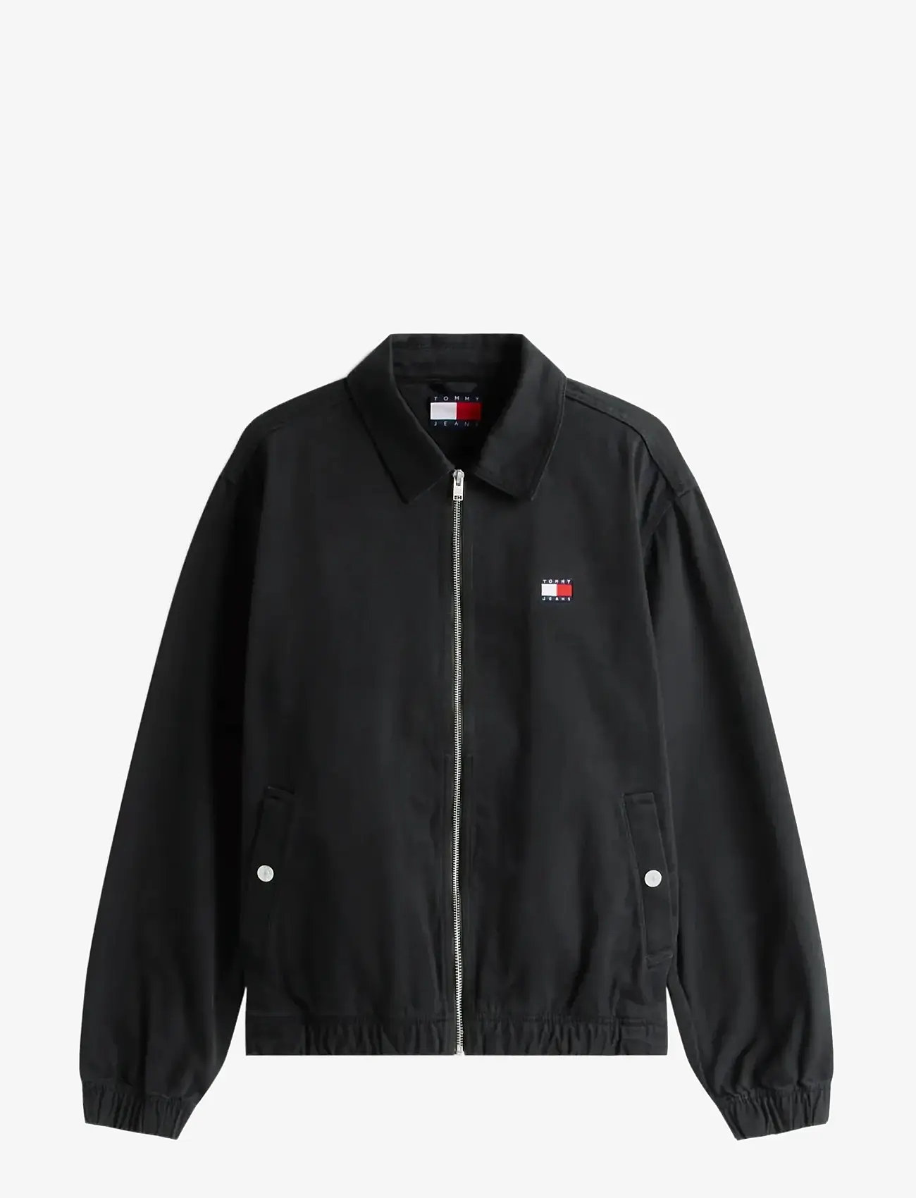 Tommy Jeans - TJM ESSENTIAL FLAG JACKET - forårsjakker - black - 1