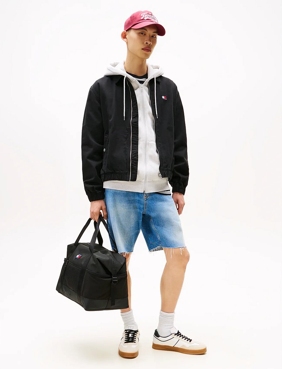 Tommy Jeans - TJM ESSENTIAL FLAG JACKET - herbstjacken - black - 2