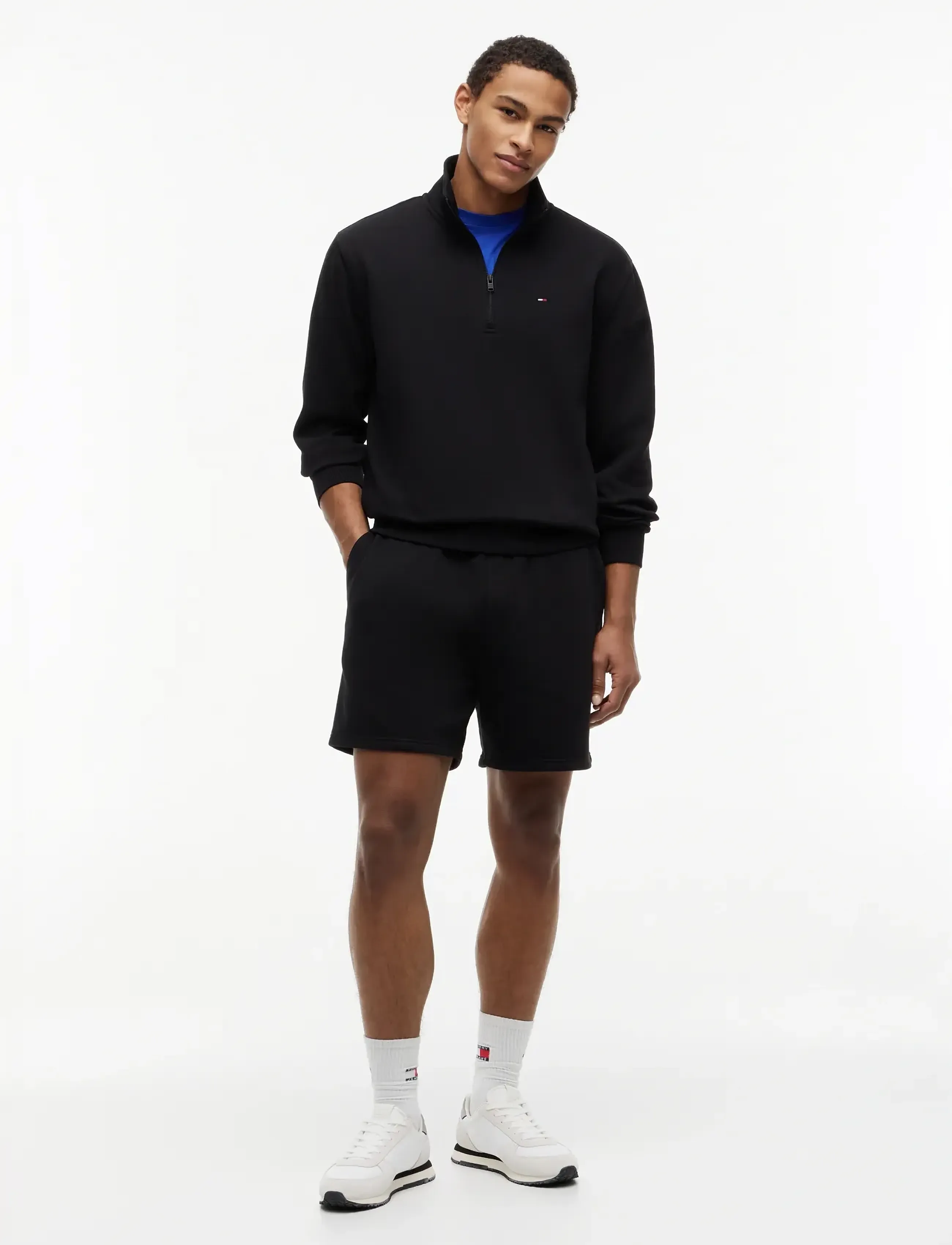 Tommy Jeans - TJM S FLAG BEACH SHORT EXT - sweatshorts - black - 4