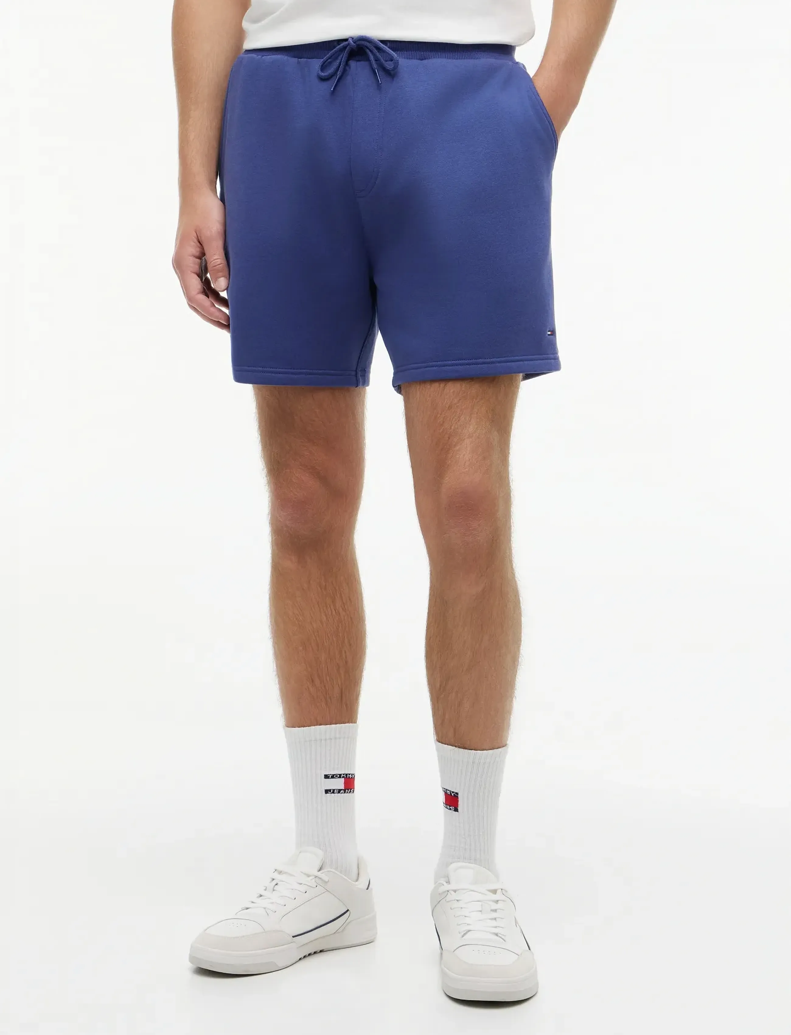 Tommy Jeans Tjm S Flag Beach Short Ext, S, Blue, Sport Shorts > Sport Training Shorts, Herre