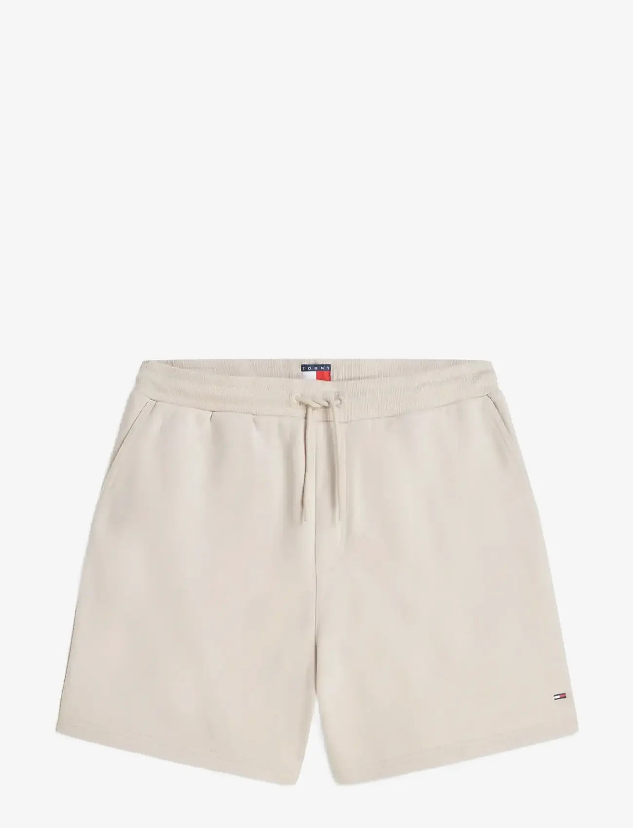 Tommy Jeans - TJM S FLAG BEACH SHORT EXT - lühikesed dressipüksid - classic beige - 1