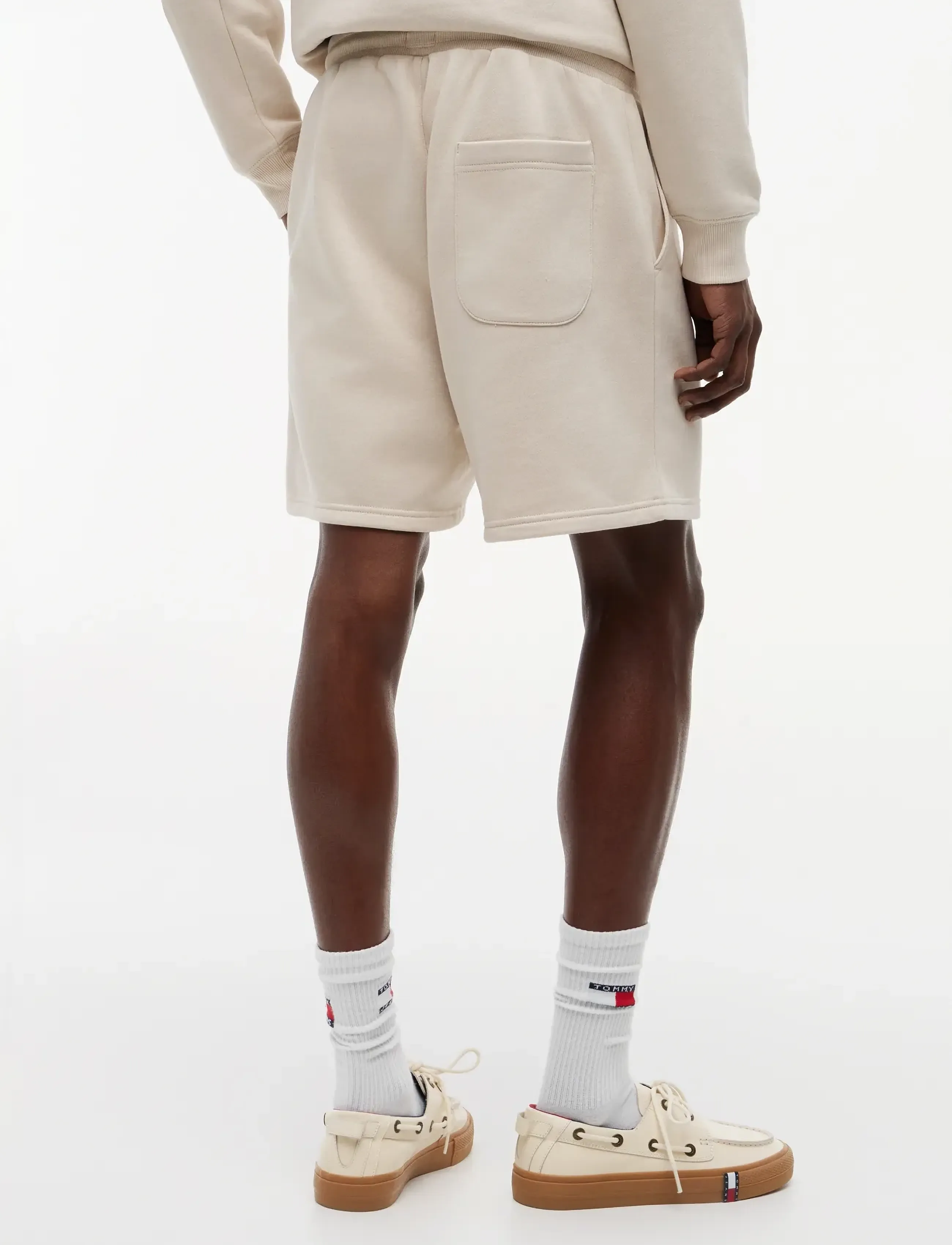 Tommy Jeans - TJM S FLAG BEACH SHORT EXT - sweatshorts - classic beige - 2