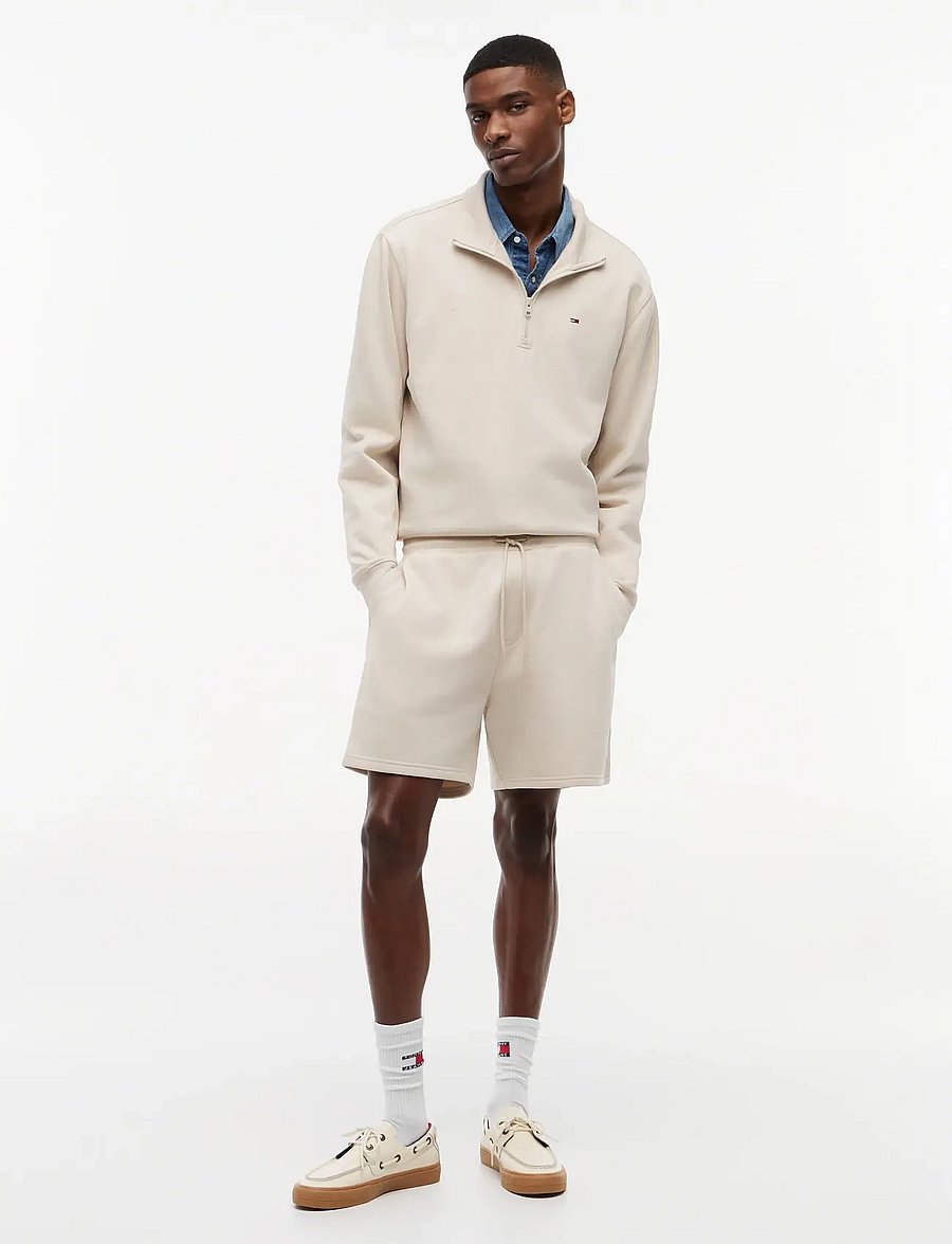 Tommy Jeans - TJM S FLAG BEACH SHORT EXT - sweatshorts - classic beige - 3