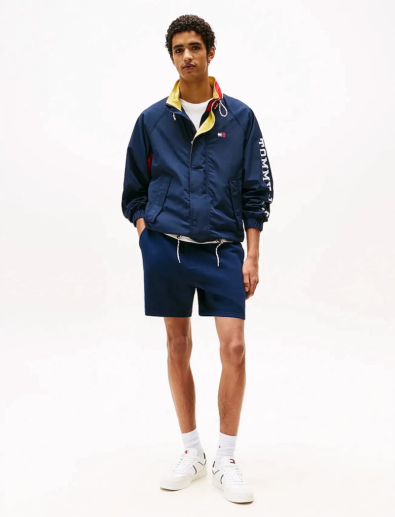 Tommy Jeans - TJM S FLAG BEACH SHORT EXT - sweatshorts - dark night navy - 4
