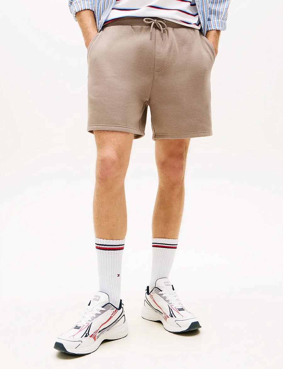 Tommy Jeans - TJM S FLAG BEACH SHORT EXT - sweatshorts - ivy mink - 0