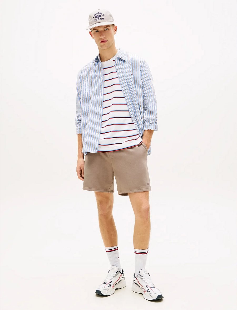 Tommy Jeans - TJM S FLAG BEACH SHORT EXT - sweatshorts - ivy mink - 3