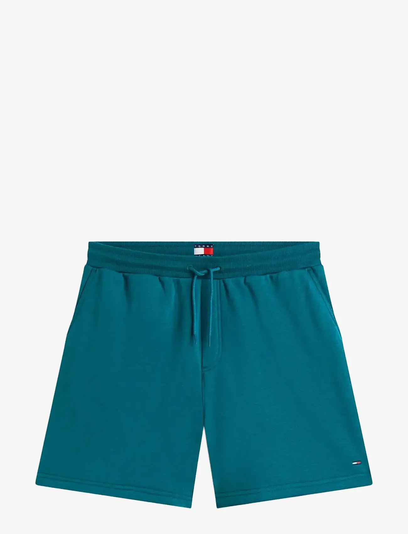 Tommy Jeans - TJM S FLAG BEACH SHORT EXT - sweatshorts - polar teal - 1
