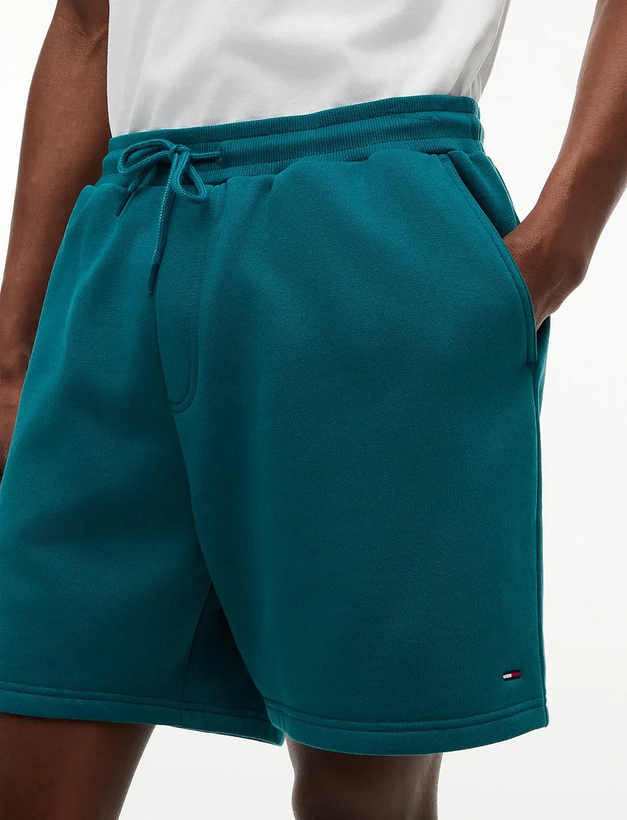 Tommy Jeans - TJM S FLAG BEACH SHORT EXT - sweatshorts - polar teal - 4
