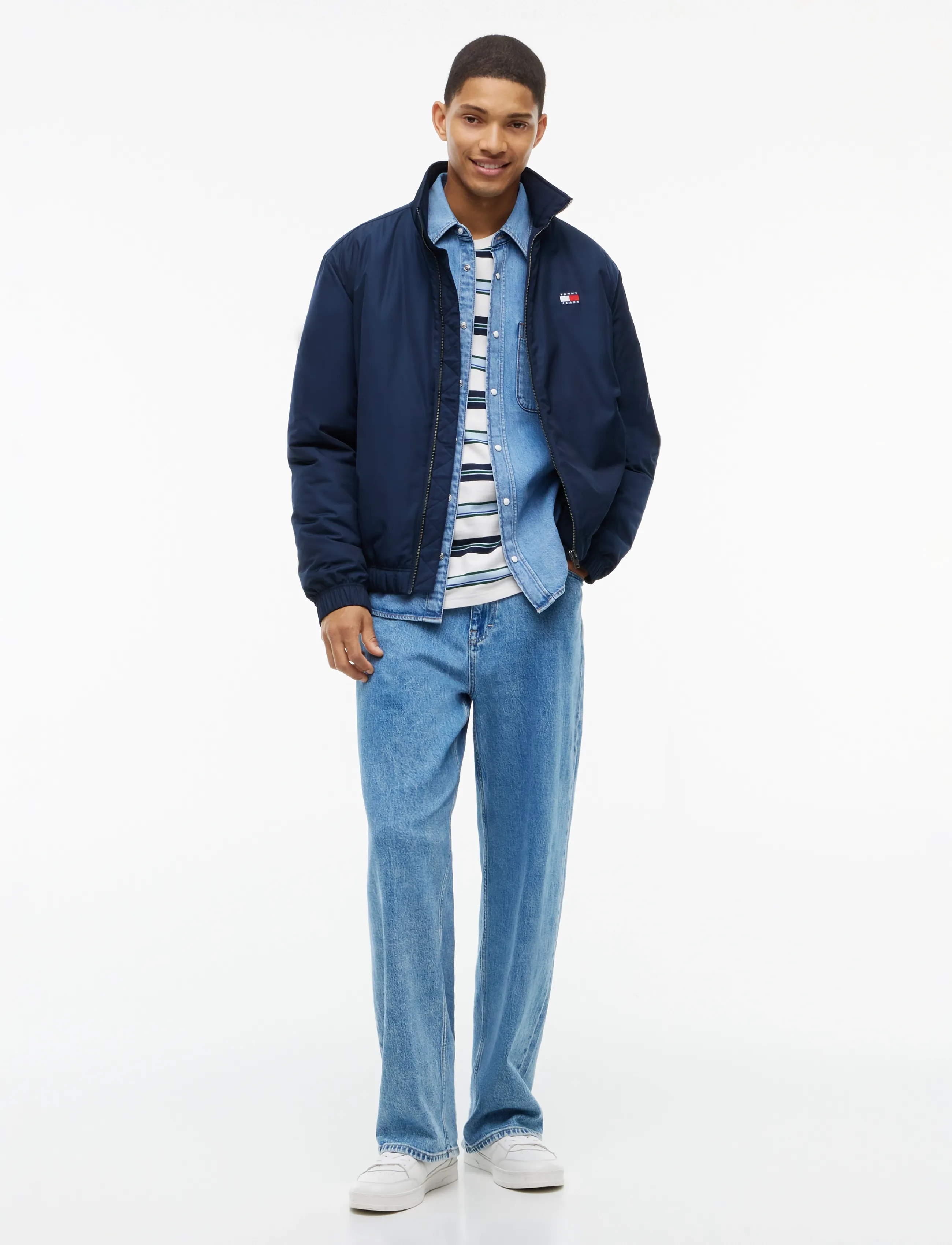 Tommy Jeans - TJM ESSENTIAL PADDED JACKET EXT - daunenjacken - dark blue - 4