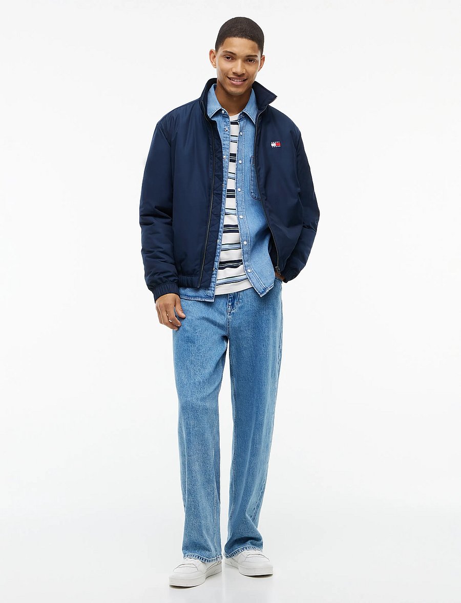 Tommy Jeans - TJM ESSENTIAL PADDED JACKET EXT - pūkinės striukės - dark blue - 4
