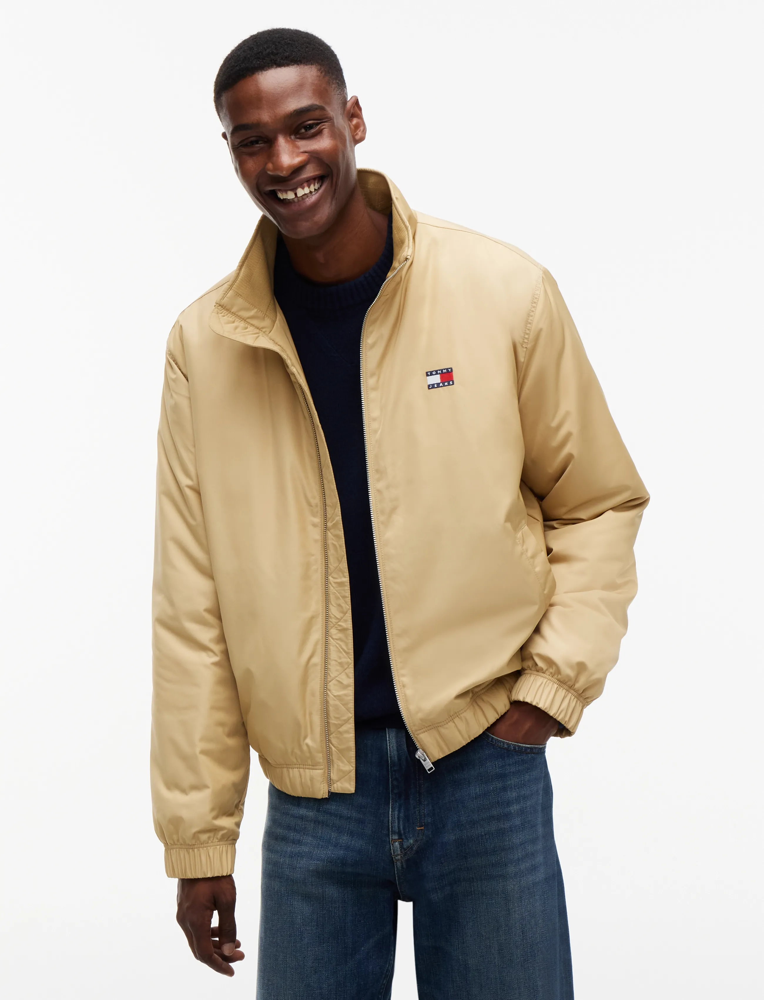 Tommy Jeans TJM ESSENTIAL PADDED JACKET EXT - Dunjackor - SANDY BEIGE / beige