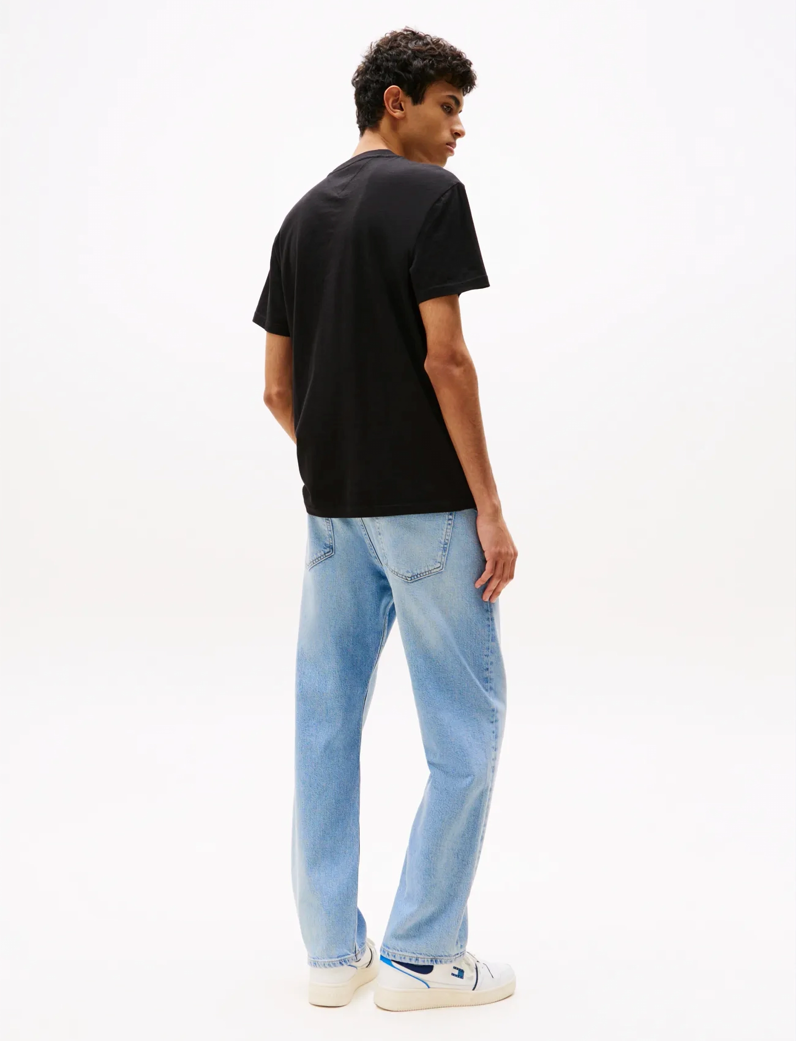 Tommy Jeans - TJM REG RWB DNA TEE - korte mouwen - black - 3
