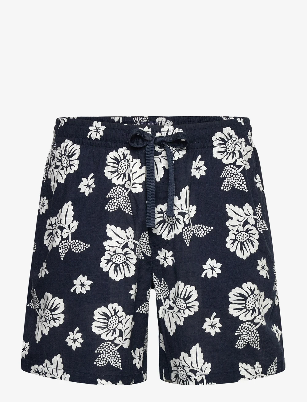 Tommy Jeans - TJM SLUB AOP BEACH SHORT EXT - casual shorts - dark night navy aop - 0