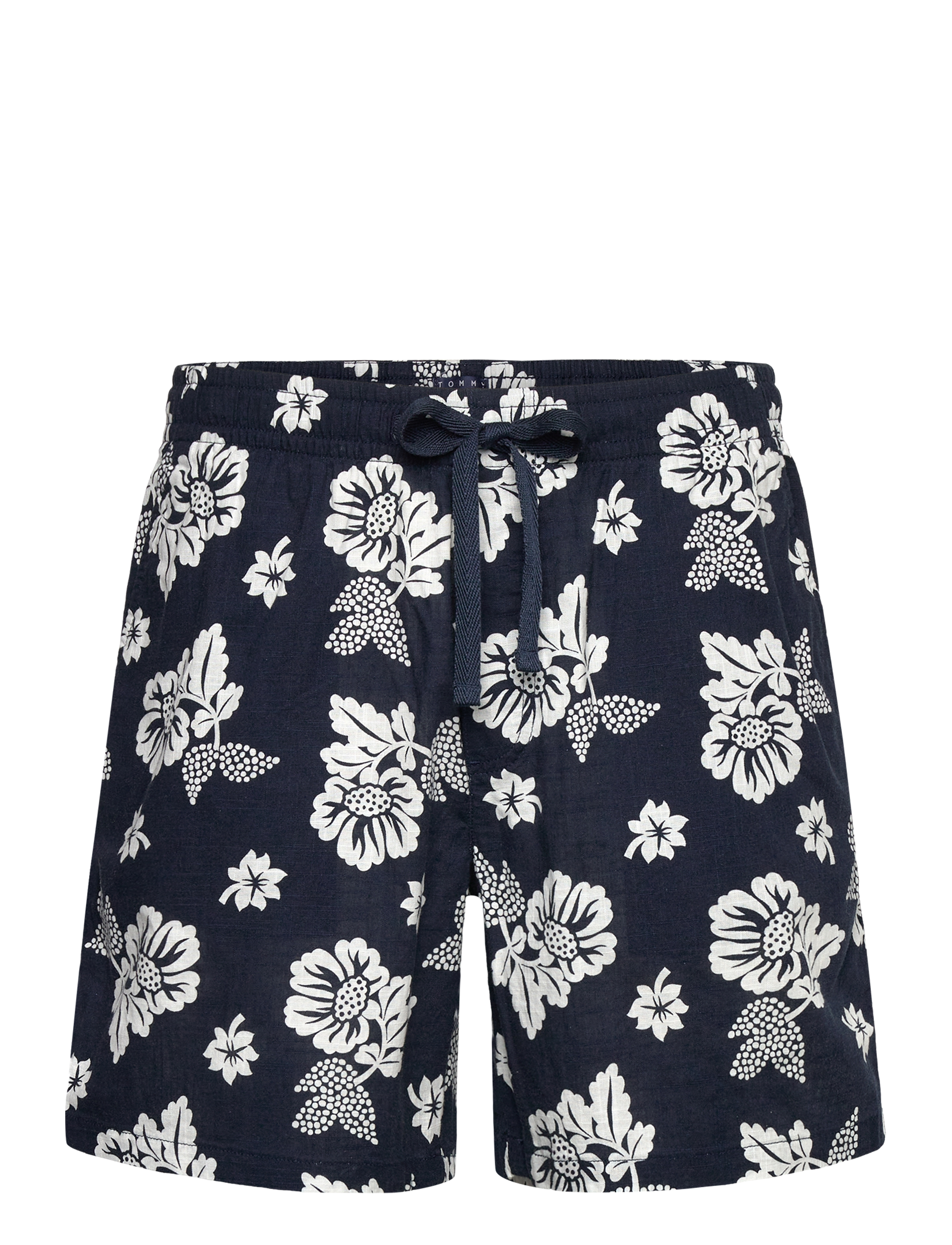 Tommy Jeans - TJM SLUB AOP BEACH SHORT EXT - dark night navy aop - 0