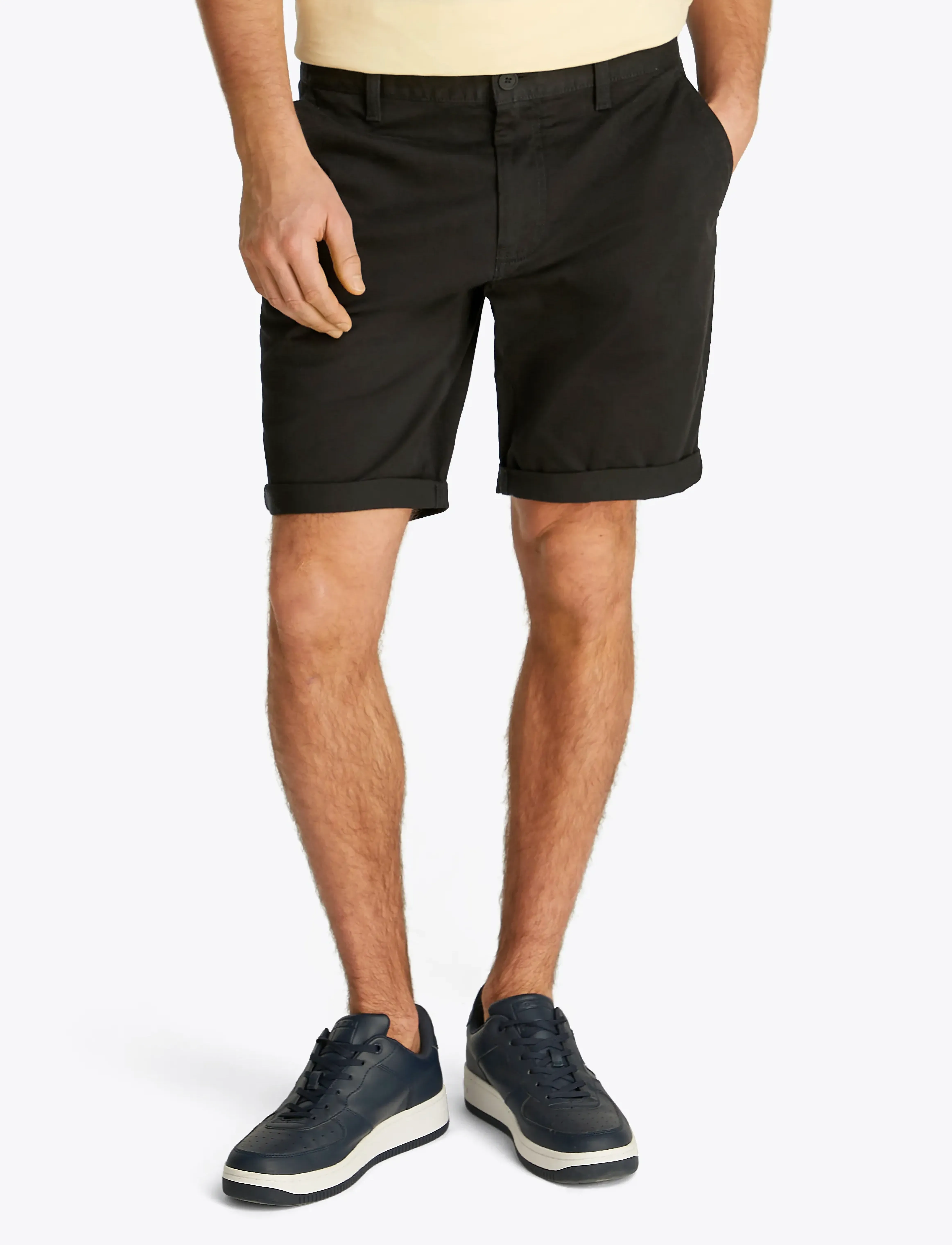Tommy Jeans TJM SCANTON SHORT - Apsipirkite pagal stilių - BLACK / black
