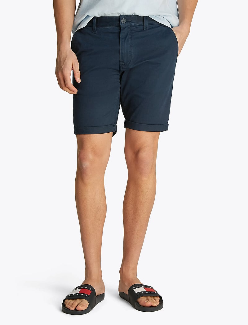 Tommy Jeans - TJM SCANTON SHORT - chinos shorts - dark night navy - 0