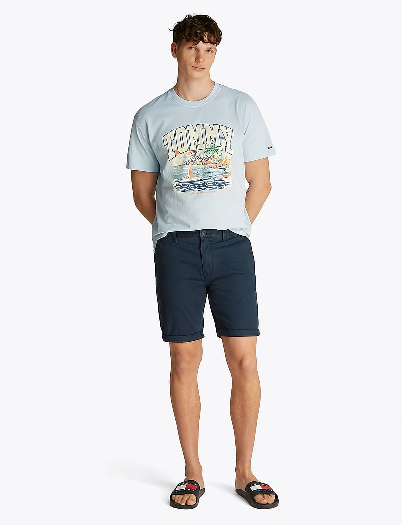 Tommy Jeans - TJM SCANTON SHORT - chinos shorts - dark night navy - 4