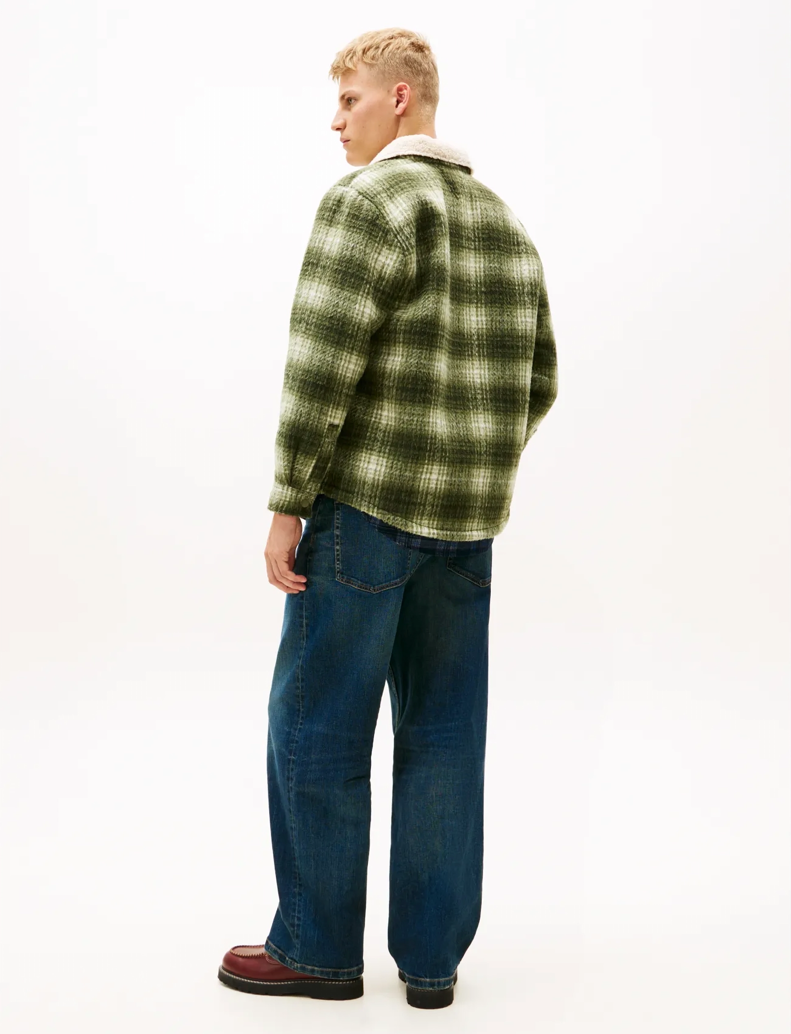 Tjm Check Teddy Overshirt Ext 3