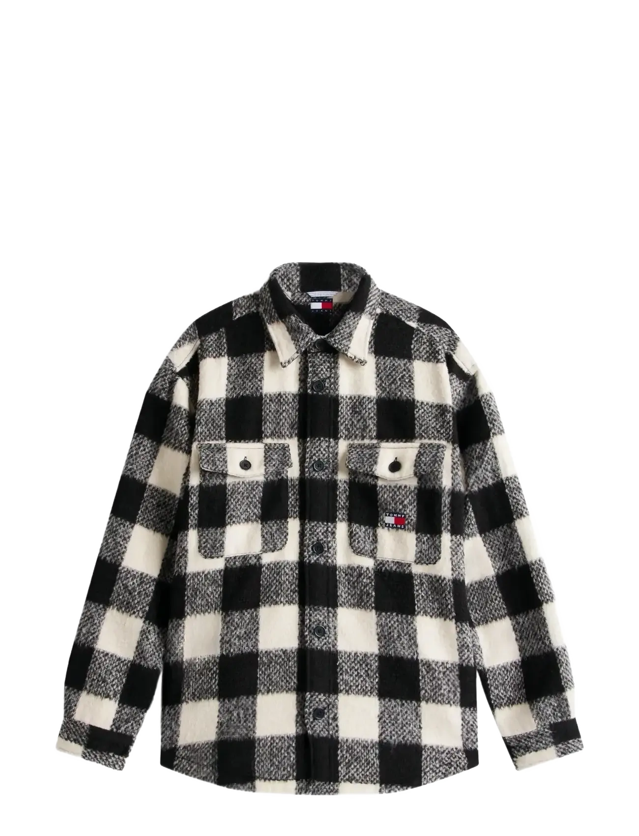 TJM CHECK OVERSHIRT EXT - BLACK / BUFFALO CHECK