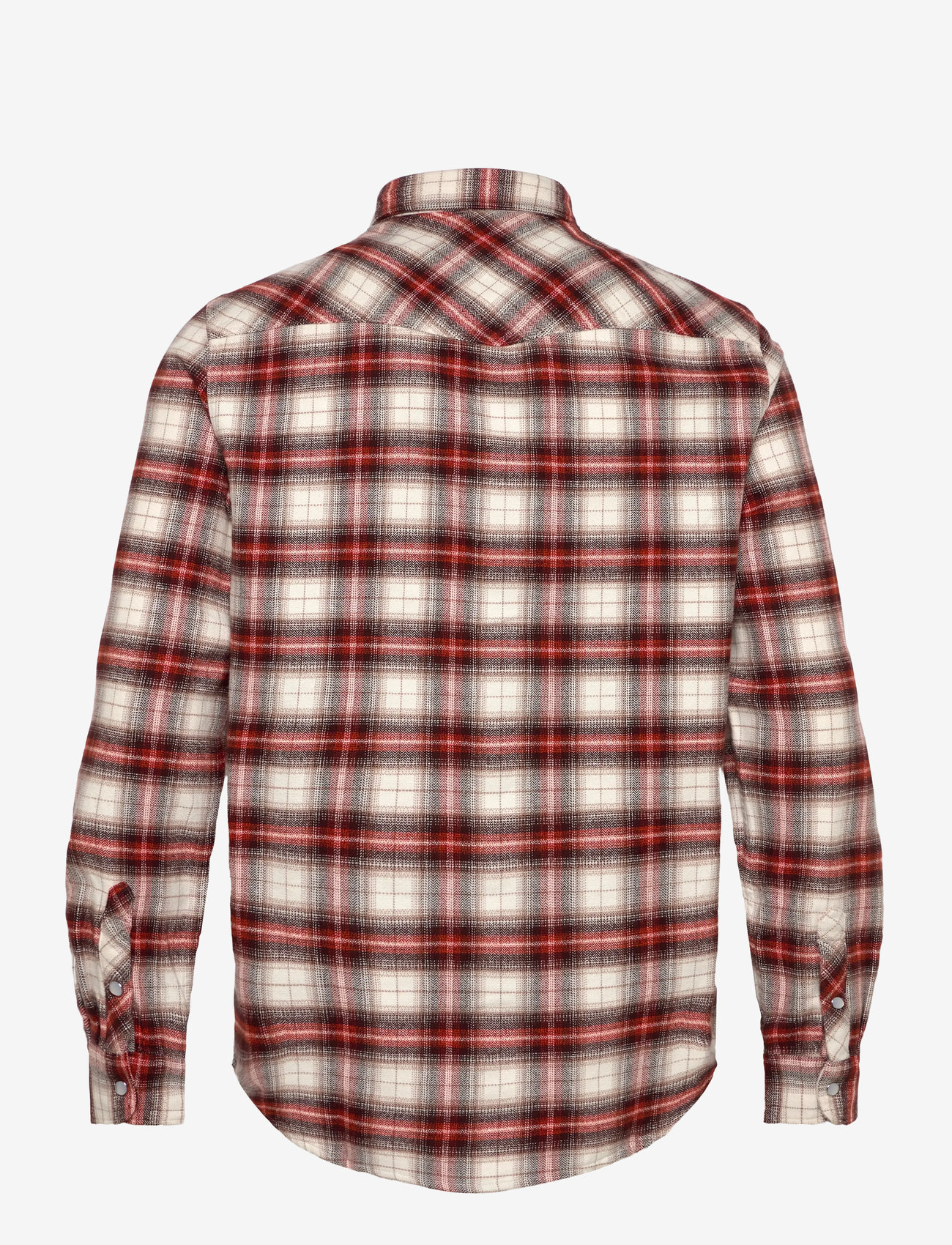 Tommy Jeans - TJM REG WSTRN FLANNEL CHCK SHIRT - flannel-skjorter - voyager orange   shadow check - 2