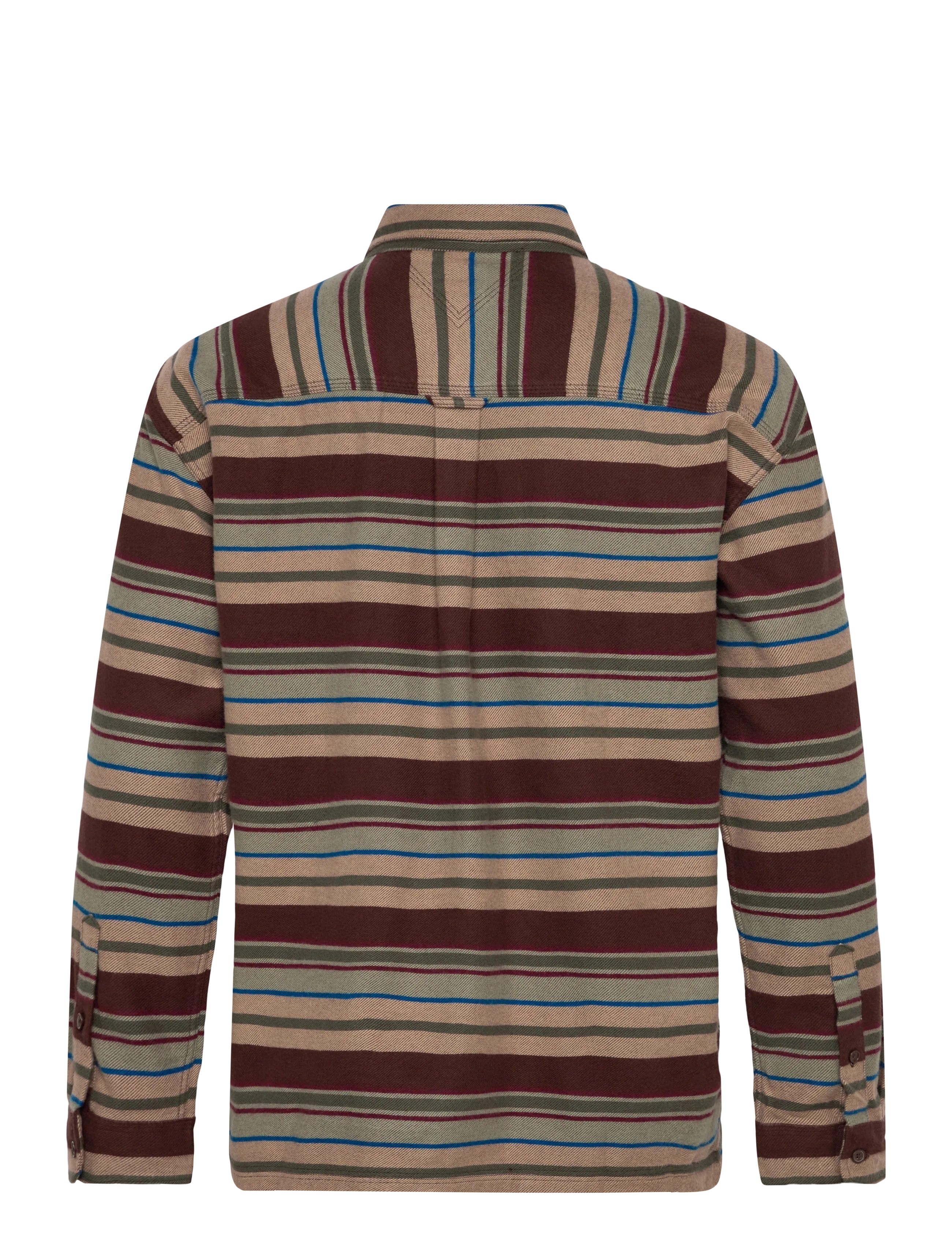 Tommy Jeans - TJM UTILITY FLANNEL OVERSHIRT - flannel shirts - rich brown / horizontal stripes - 2