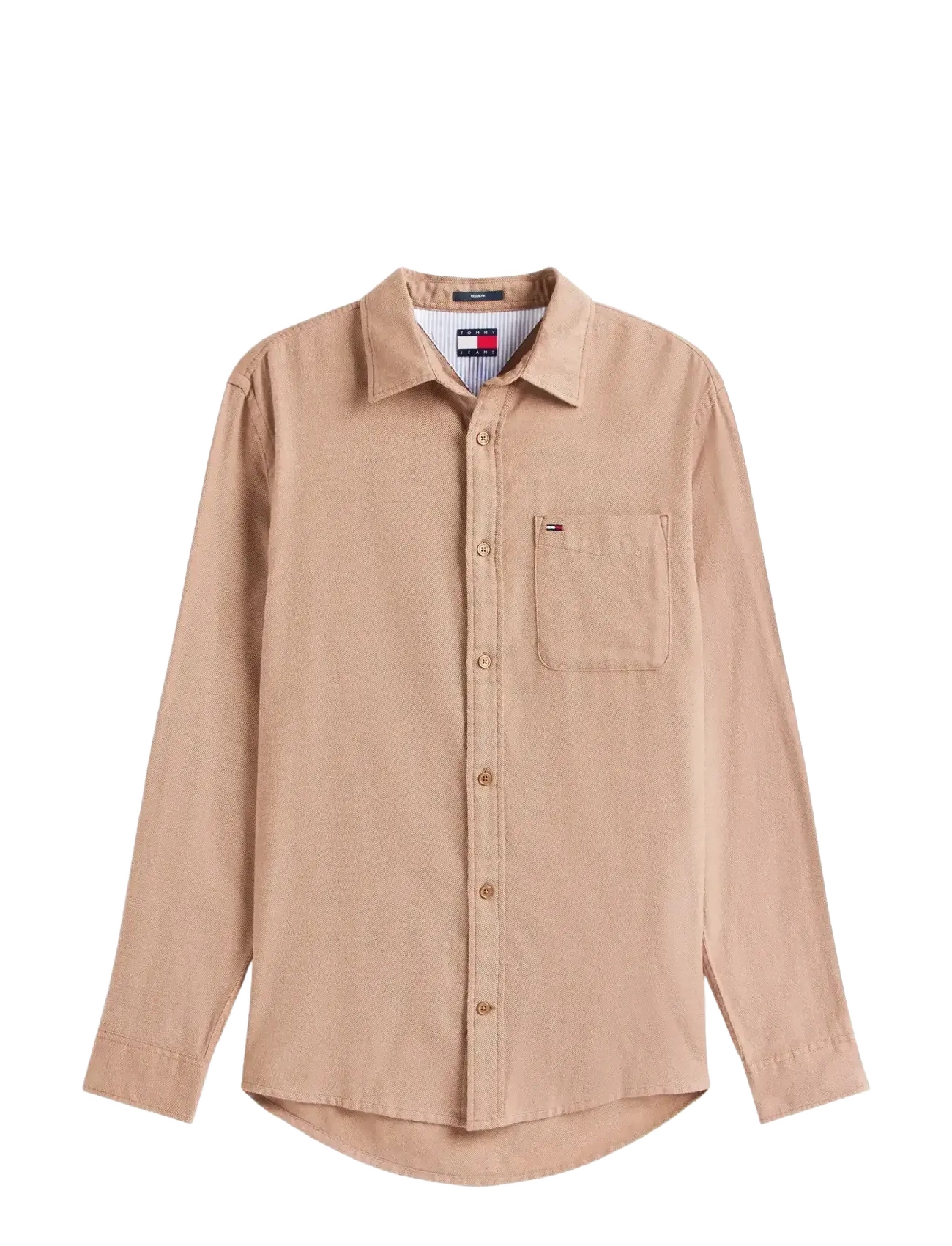 Tommy Jeans TJM REG FLANNEL SHIRT EXT - Tommy Jeans - PECAN NUT / brown