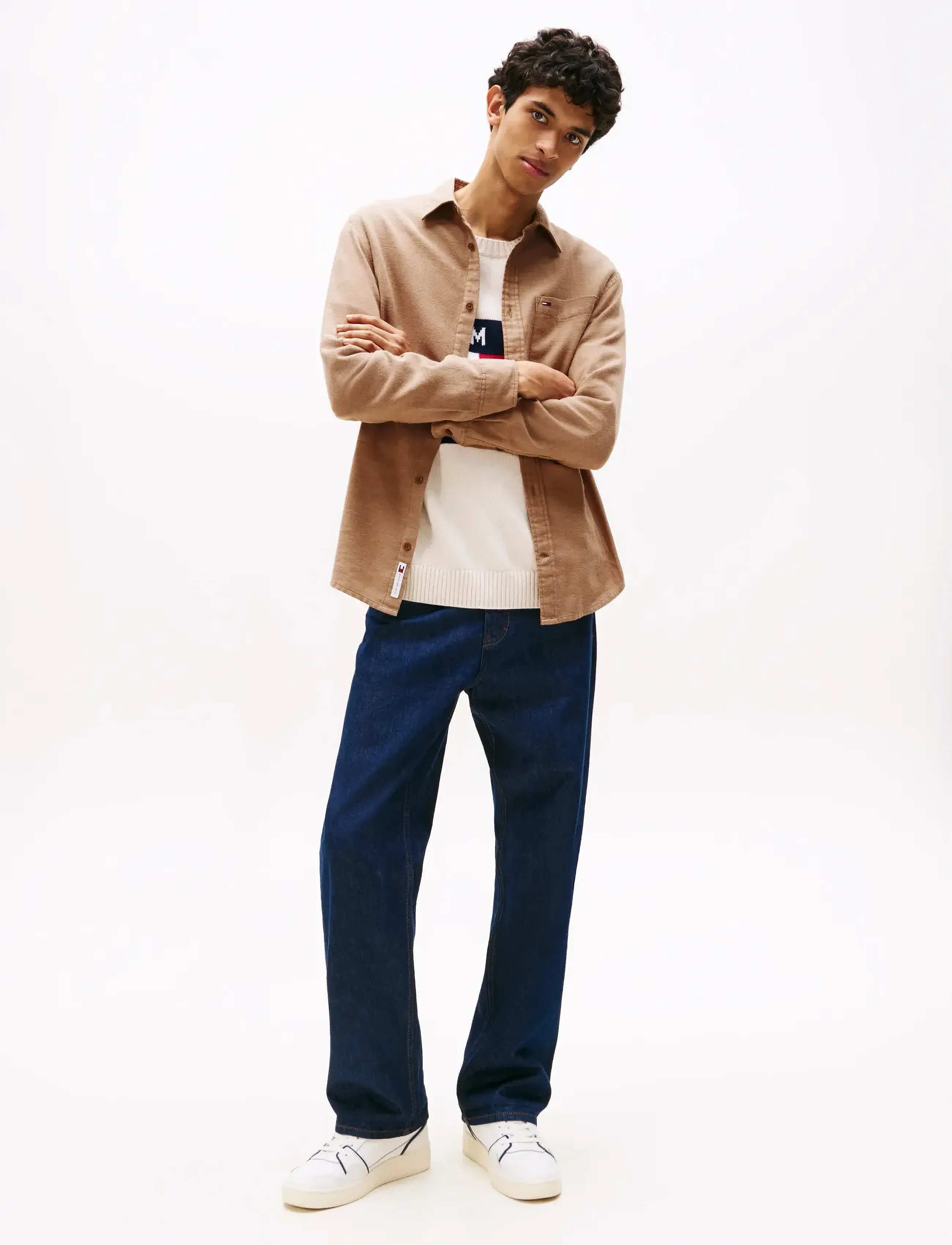 Tommy Jeans - TJM REG FLANNEL SHIRT EXT - flannel-skjorter - pecan nut - 2