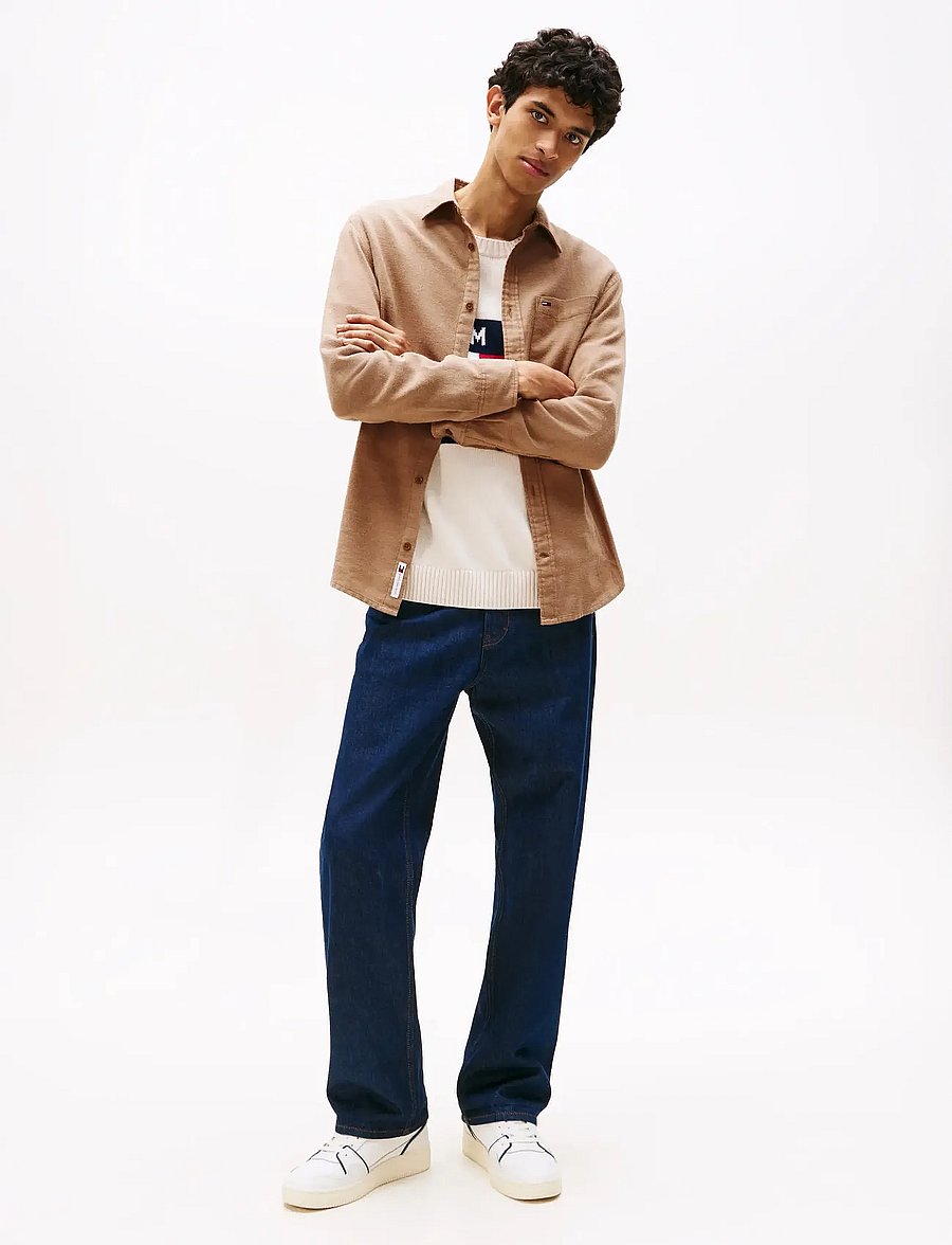 Tommy Jeans - TJM REG FLANNEL SHIRT EXT - chemises en flanelle - pecan nut - 2