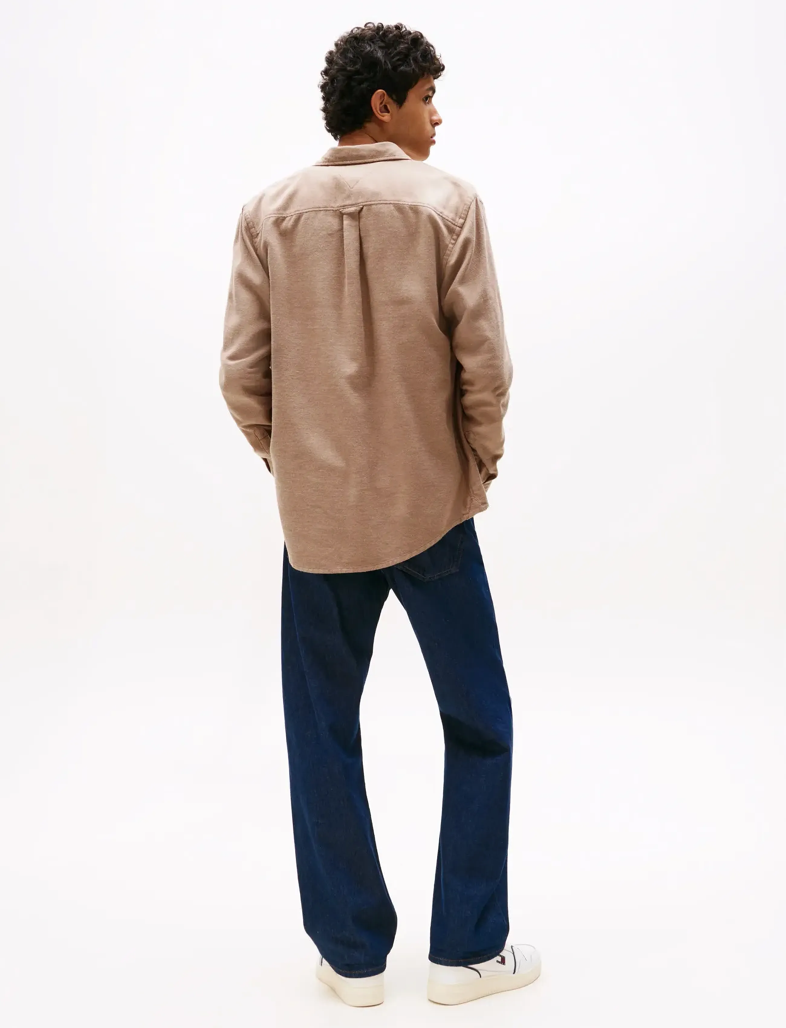 Tommy Jeans - TJM REG FLANNEL SHIRT EXT - flannel-skjorter - pecan nut - 3