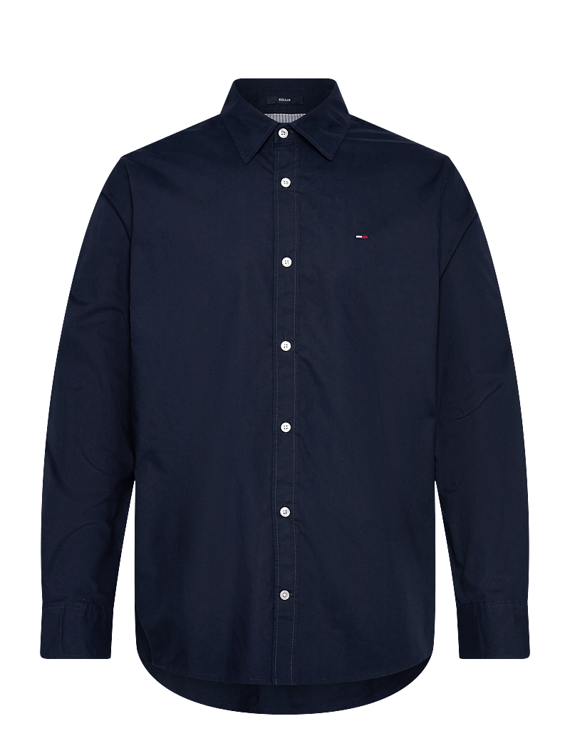 Tommy Jeans - TJM REG POPLIN SHIRT - chemises décontractées - dark blue - 1
