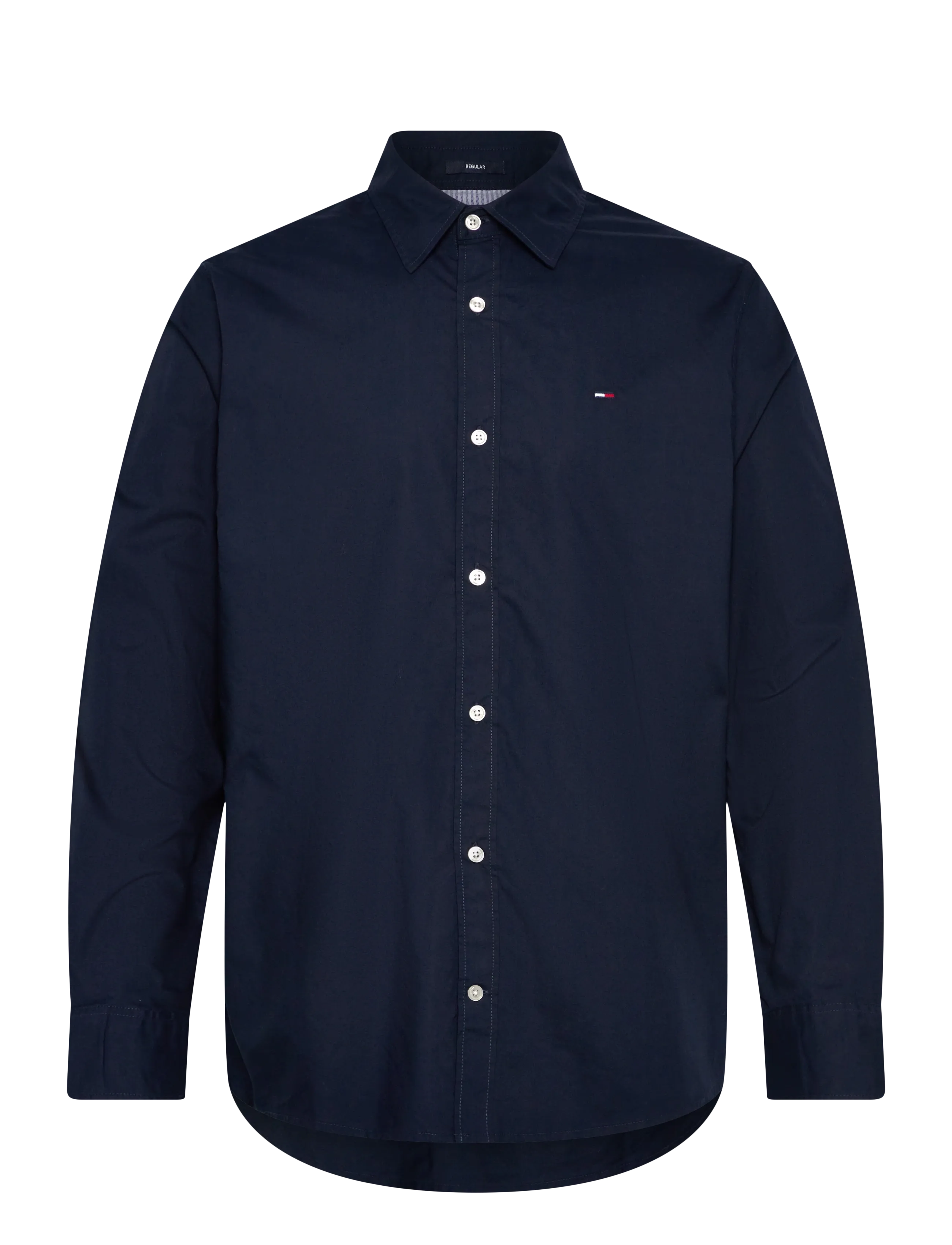 Tommy Jeans - TJM REG POPLIN SHIRT - casual skjortor - dark blue - 1