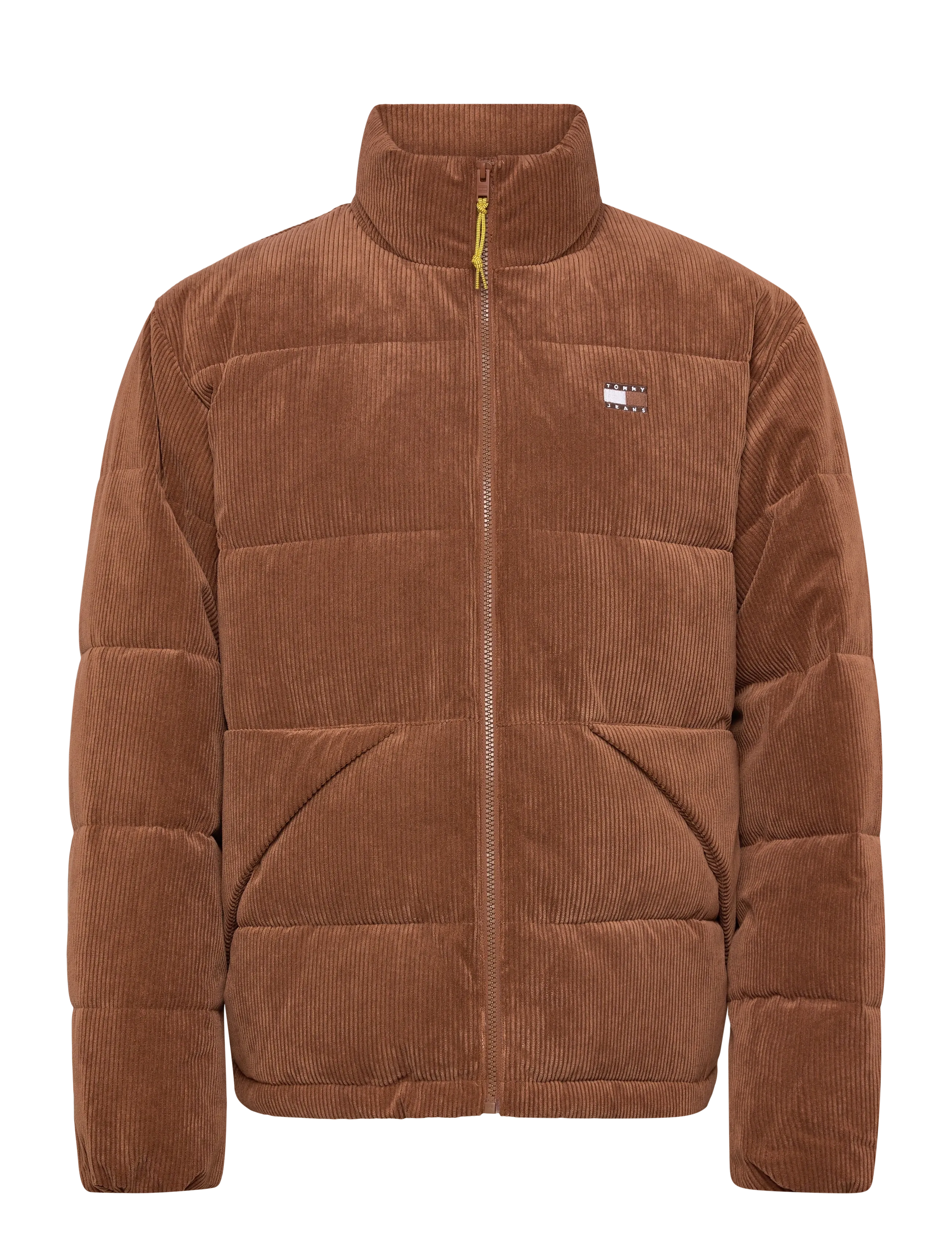 Tommy Jeans TJM VAIL CORD PUFFER EXT - Fodrade jackor - PECAN NUT / brown