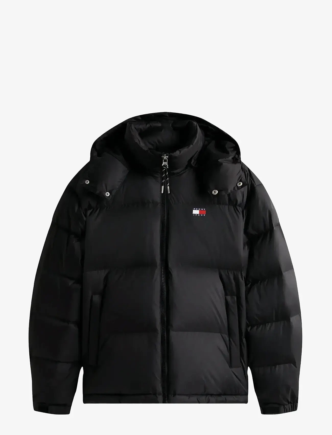 Tommy Jeans TJM ALASKA DOWN PUFFER EXT - Riided - BLACK / black