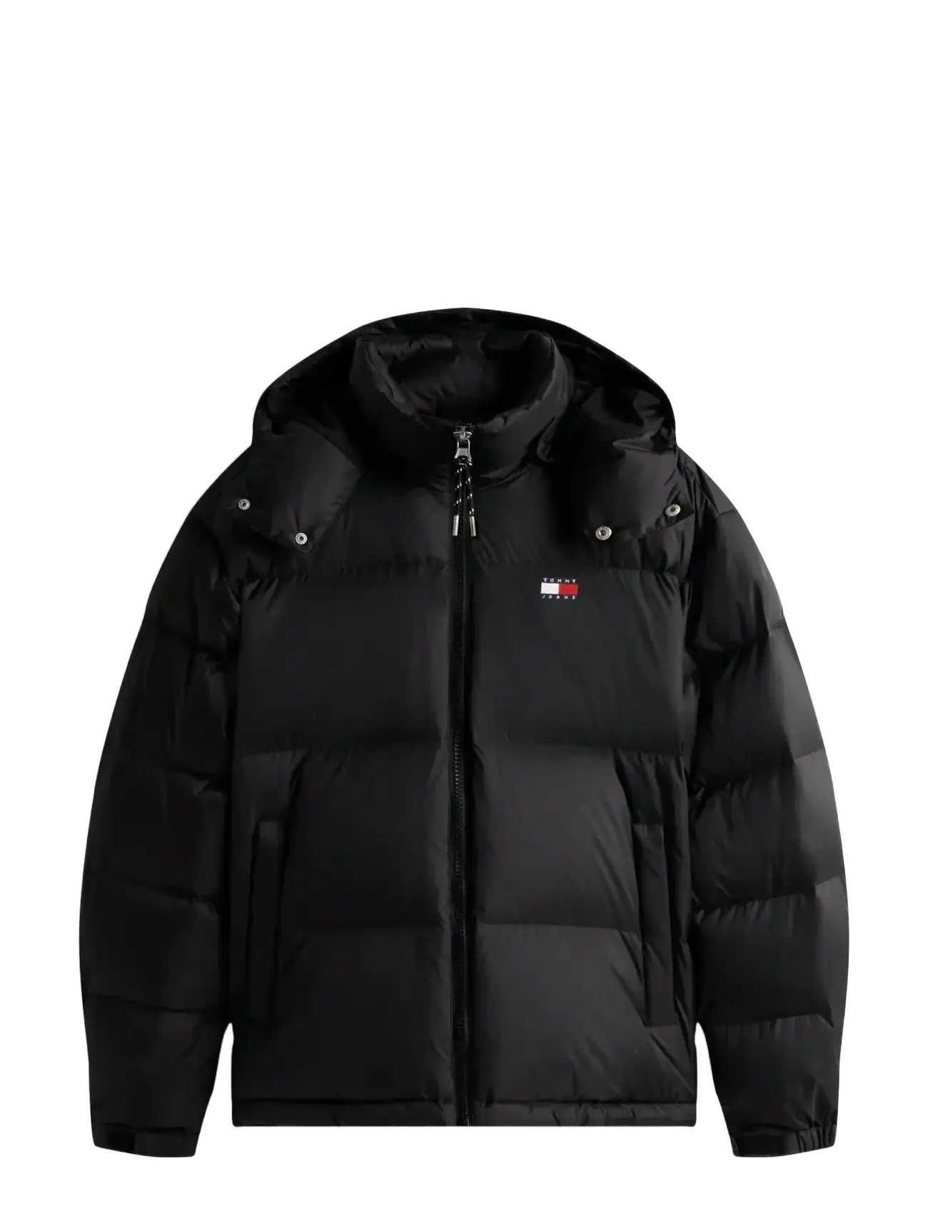 Tommy Jeans TJM ALASKA DOWN PUFFER EXT - Kläder - BLACK / black