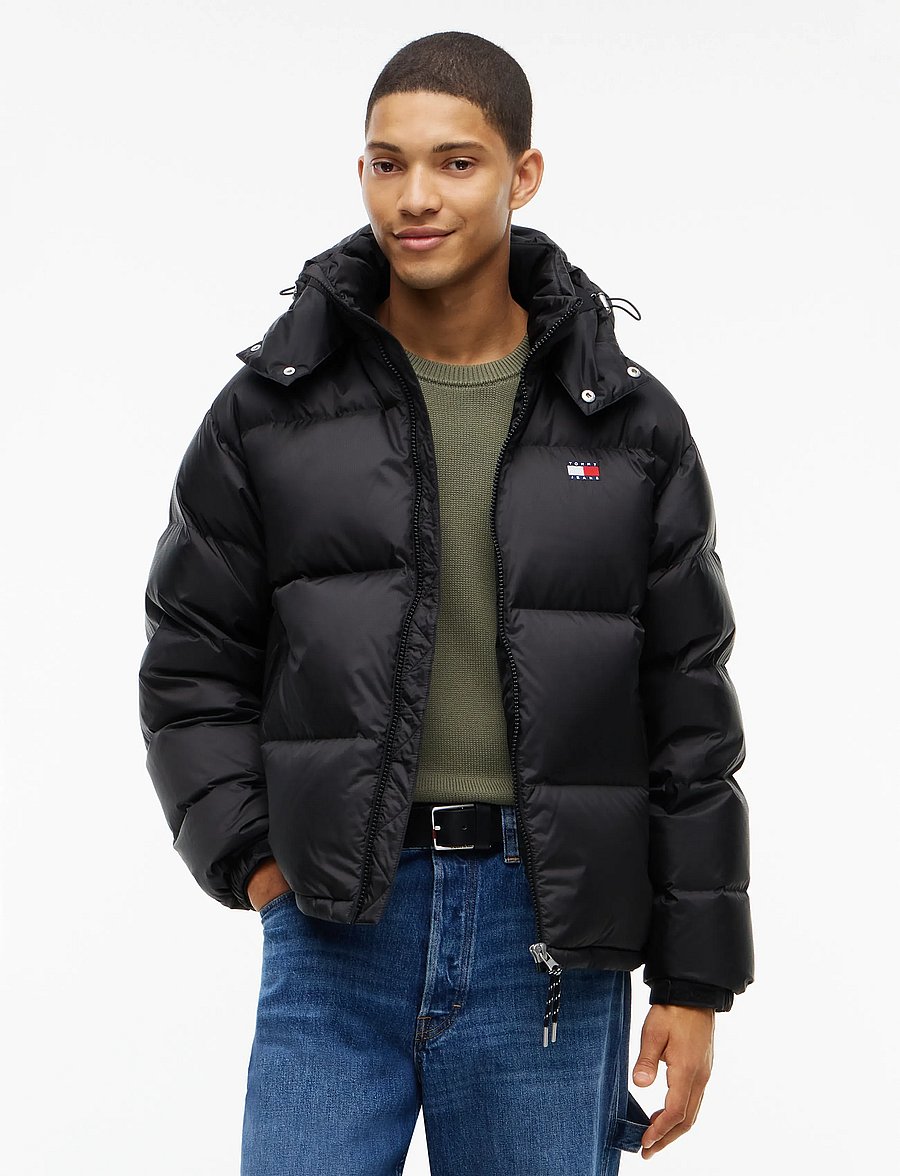 Tommy Jeans - TJM ALASKA DOWN PUFFER EXT - sulejoped - black - 0