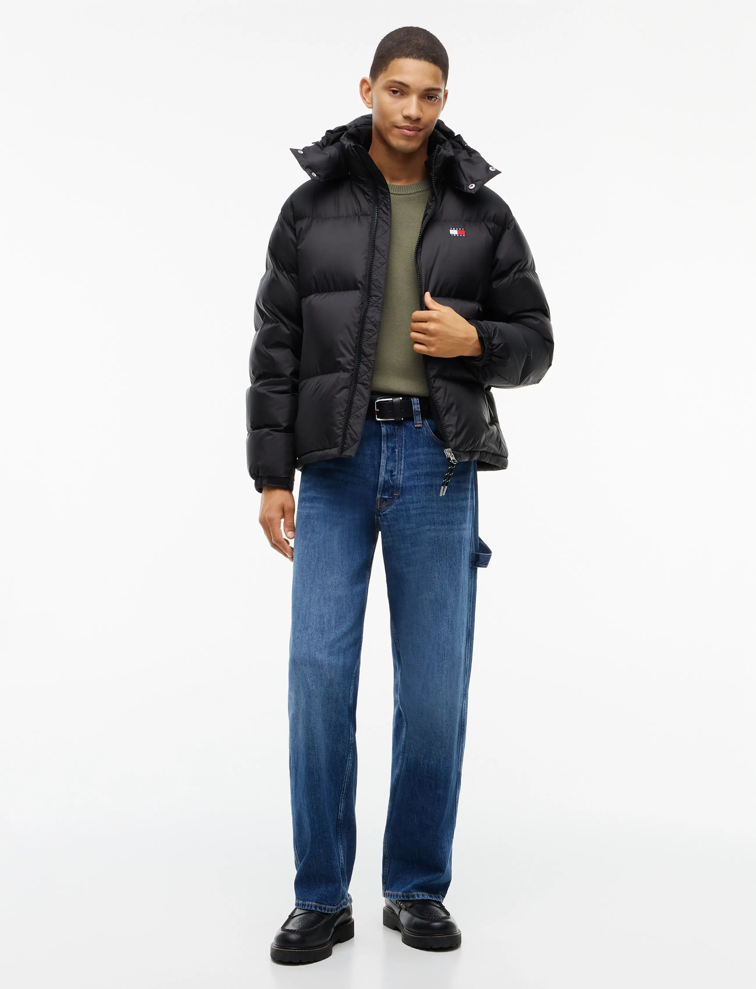 Tommy Jeans - TJM ALASKA DOWN PUFFER EXT - daunenjacken - black - 4