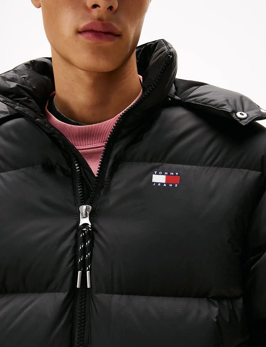 Tommy Jeans - TJM ALASKA DOWN PUFFER EXT - dunjakker - black - 4