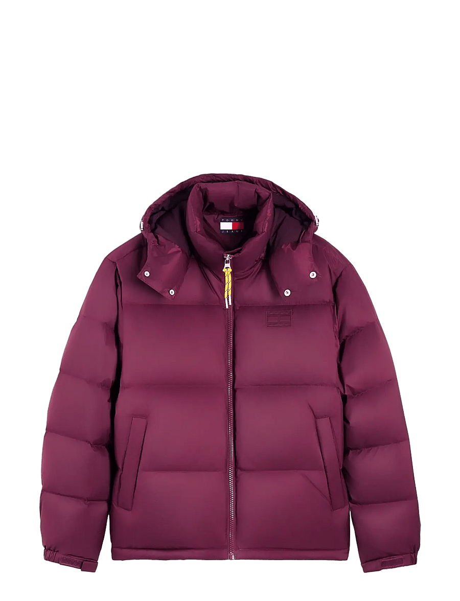 Tommy Jeans - TJM ALASKA DOWN PUFFER EXT - sulejoped - calypso berry - 1