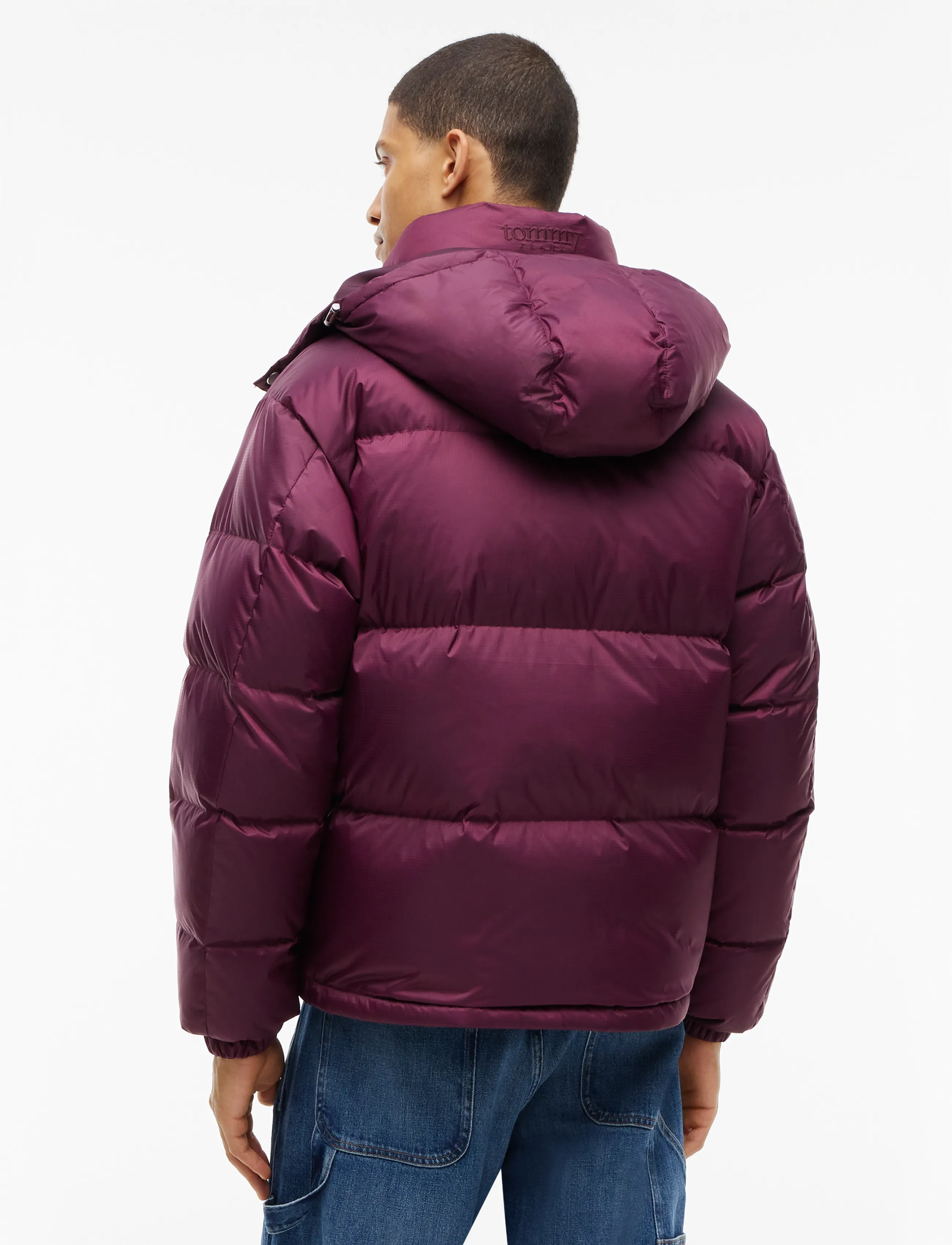 Tommy Jeans - TJM ALASKA DOWN PUFFER EXT - sulejoped - calypso berry - 2