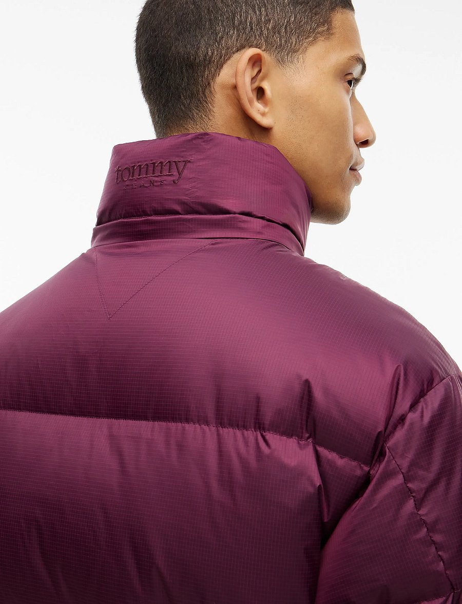 Tommy Jeans - TJM ALASKA DOWN PUFFER EXT - sulejoped - calypso berry - 3