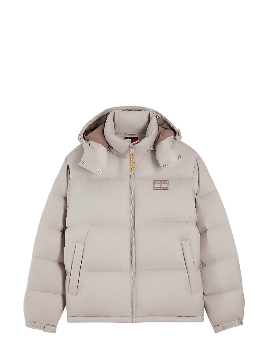 Tommy Jeans - TJM ALASKA DOWN PUFFER EXT - daunenjacken - limestone dust - 0