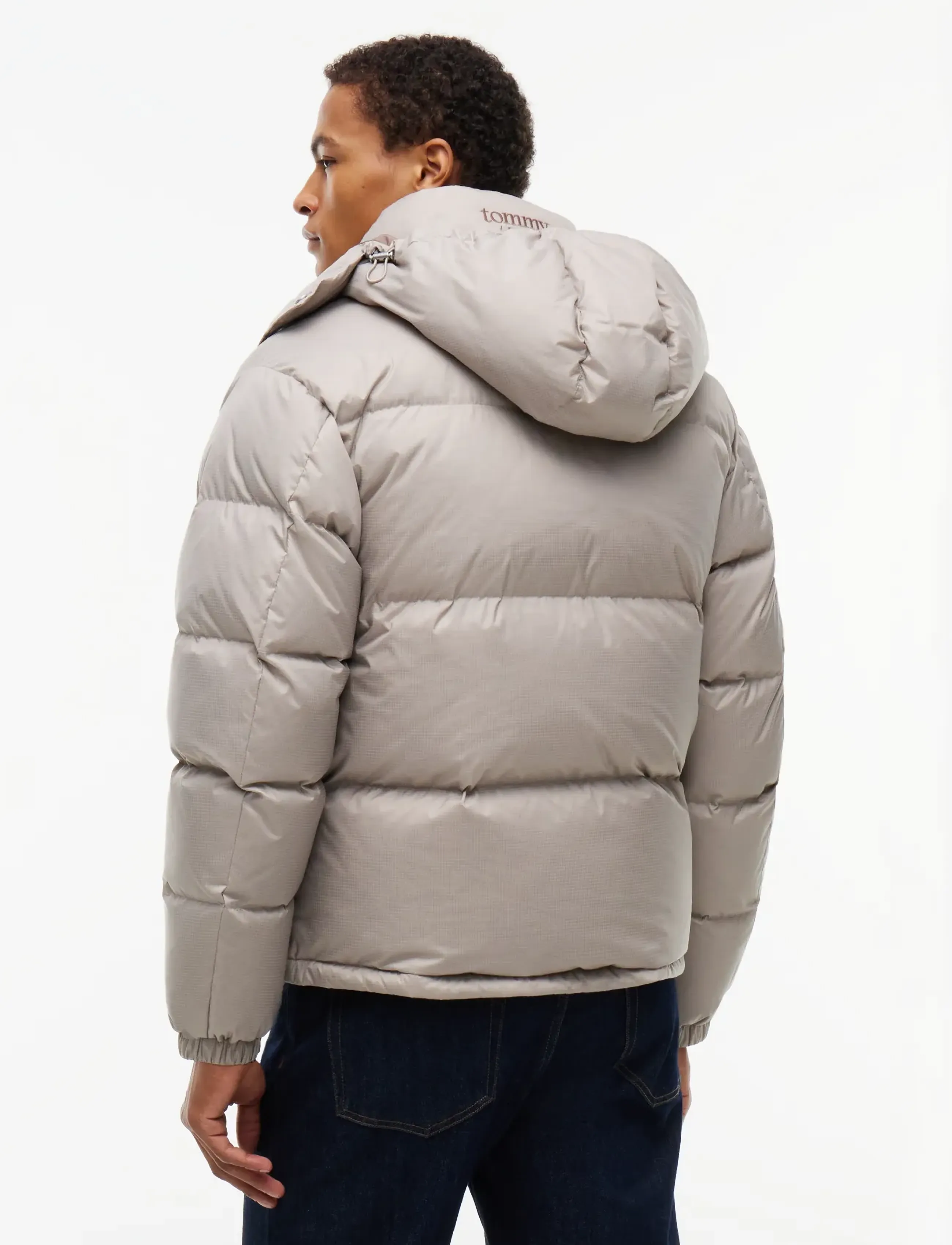 Tommy Jeans - TJM ALASKA DOWN PUFFER EXT - winterjacken - limestone dust - 2
