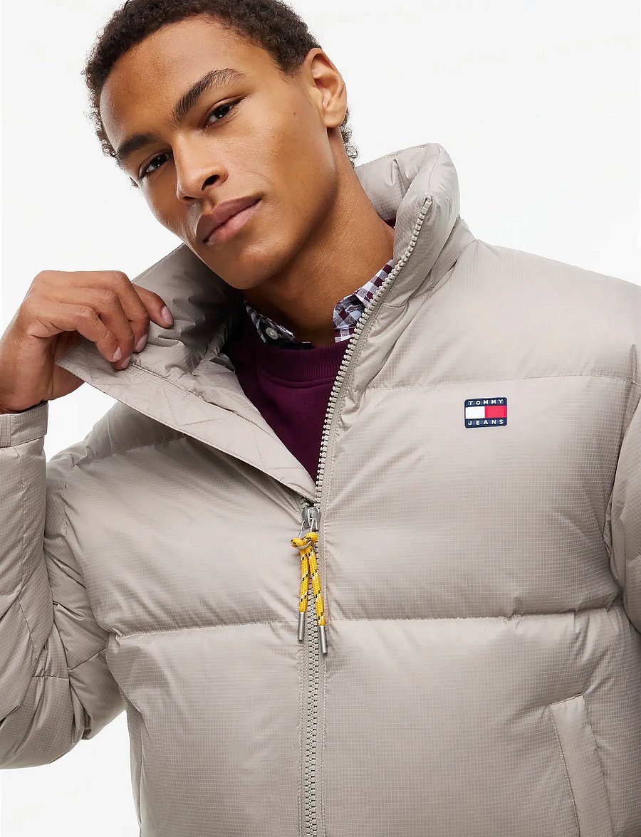 Tommy Jeans - TJM ALASKA DOWN PUFFER EXT - winterjacken - limestone dust - 3