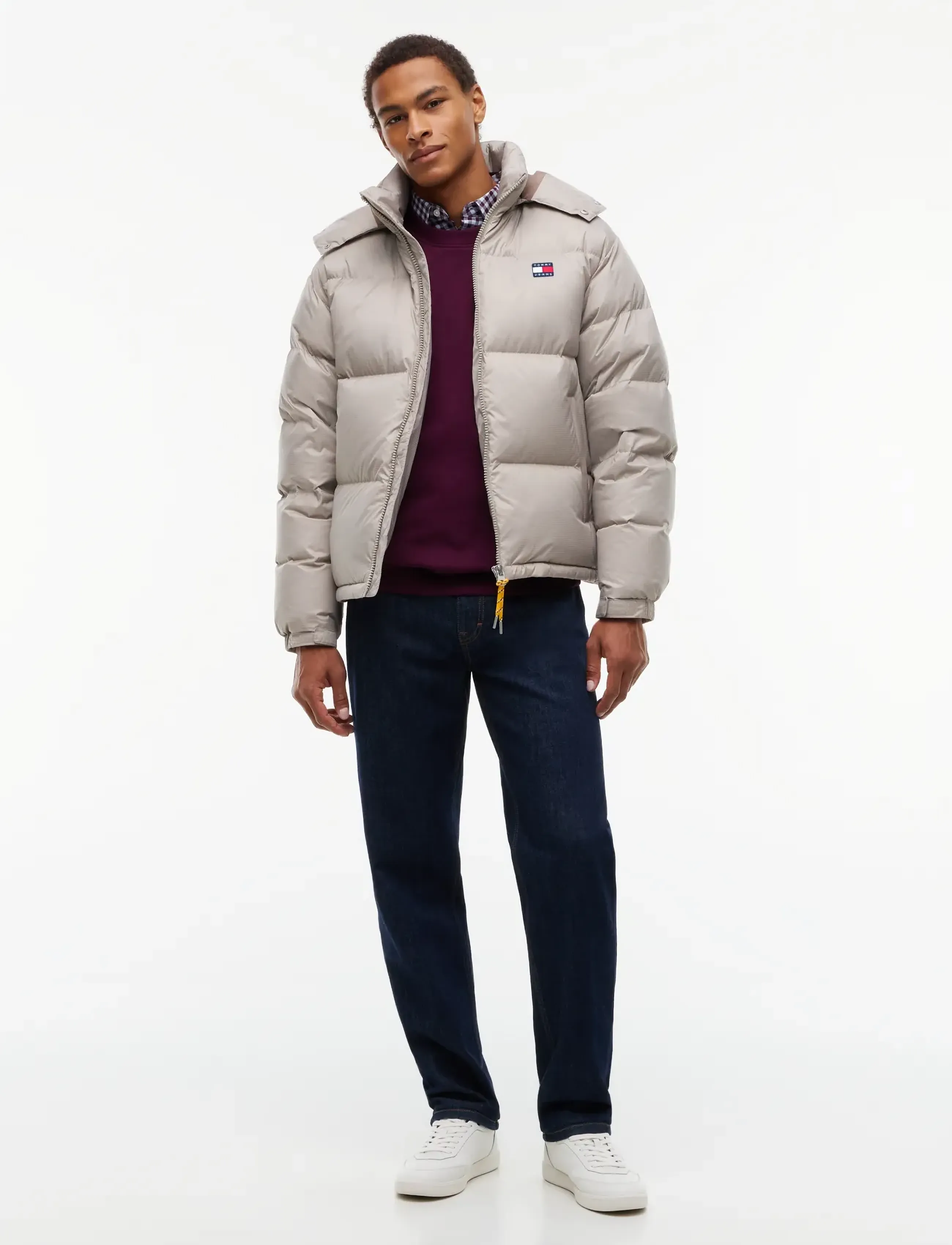 Tommy Jeans - TJM ALASKA DOWN PUFFER EXT - winterjacken - limestone dust - 4