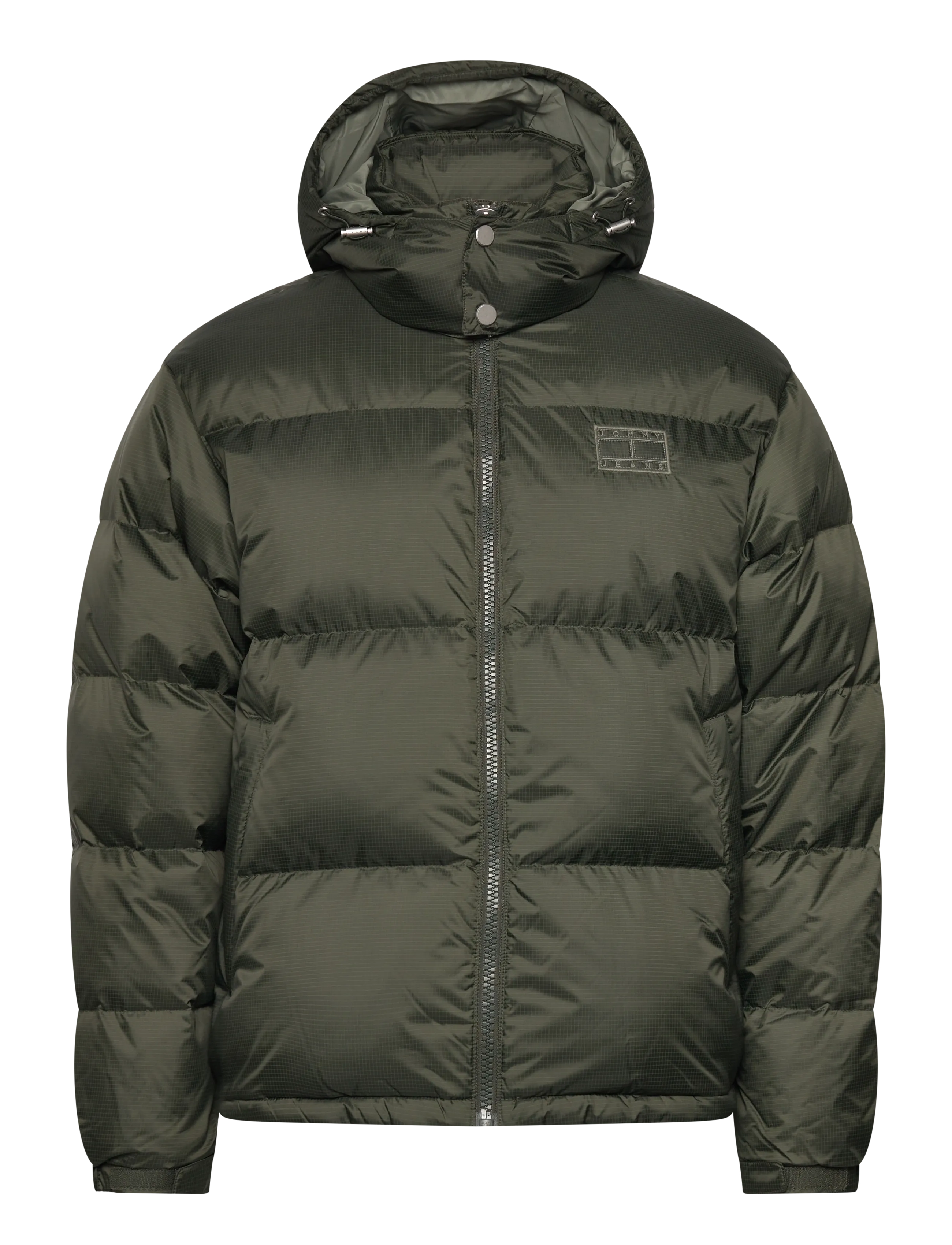 Tommy Jeans TJM ALASKA DOWN PUFFER EXT - All products - PEWTER GREEN / khaki/green