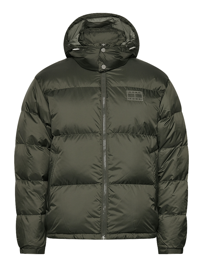 Tommy Jeans - TJM ALASKA DOWN PUFFER EXT - talvejoped - pewter green - 1