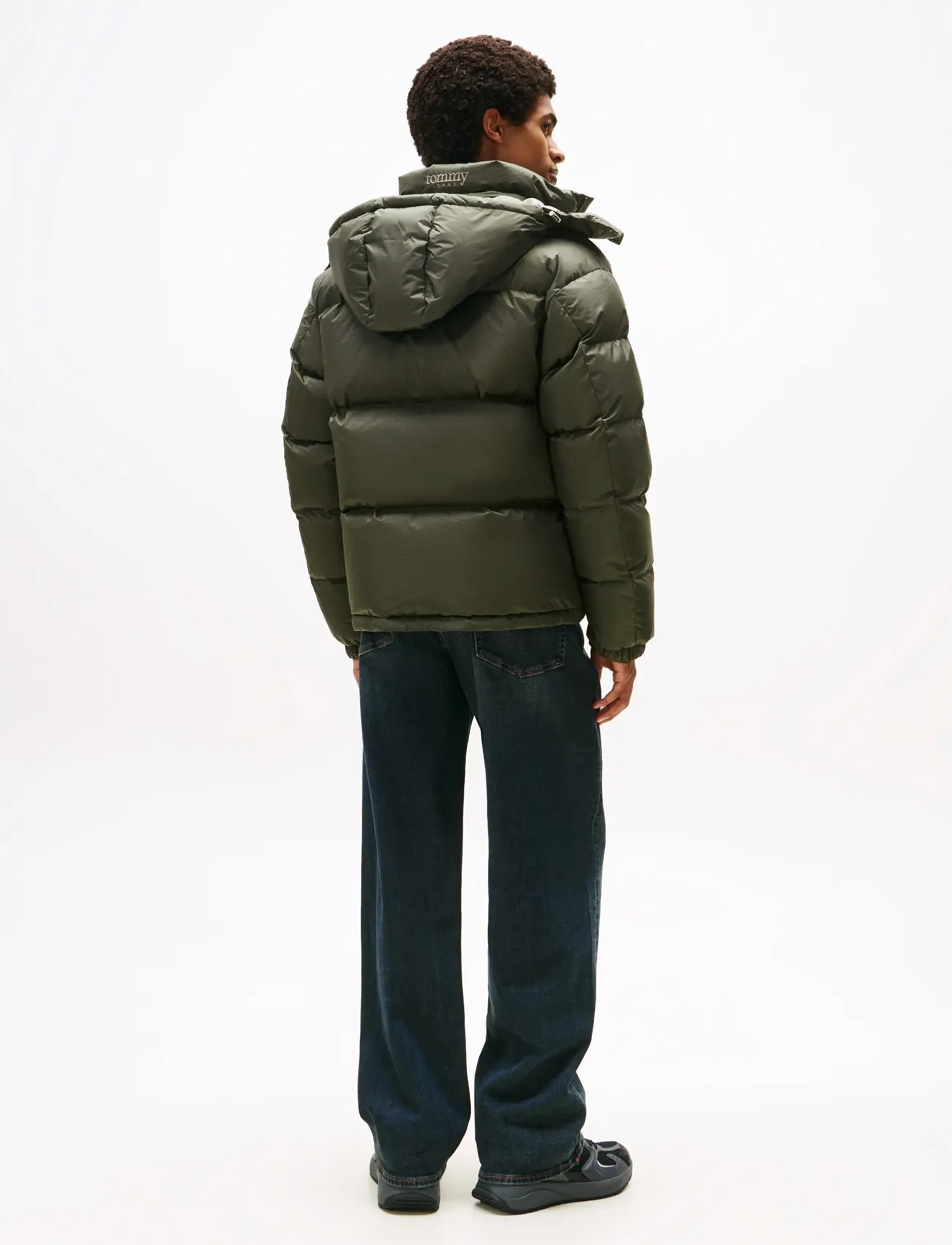 Tommy Jeans - TJM ALASKA DOWN PUFFER EXT - daunenjacken - pewter green - 4