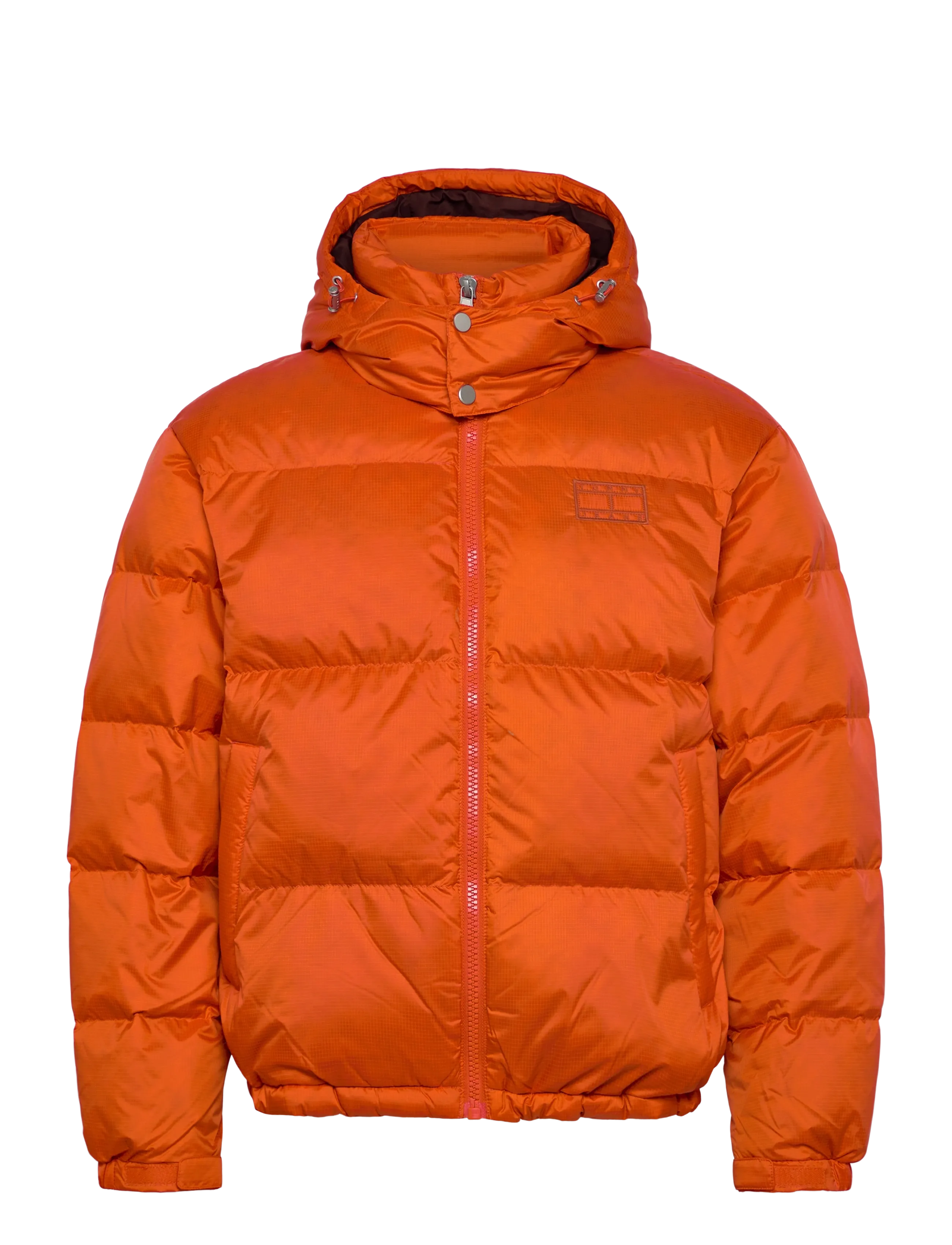 Tommy Jeans TJM ALASKA DOWN PUFFER EXT - Kläder - VOYAGER ORANGE / orange