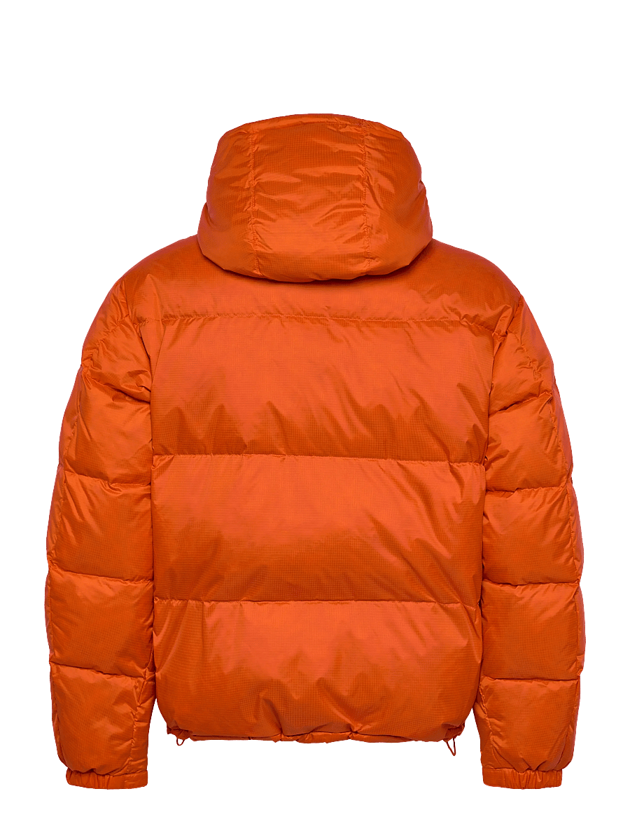 Tommy Jeans - TJM ALASKA DOWN PUFFER EXT - donsjassen - voyager orange - 2
