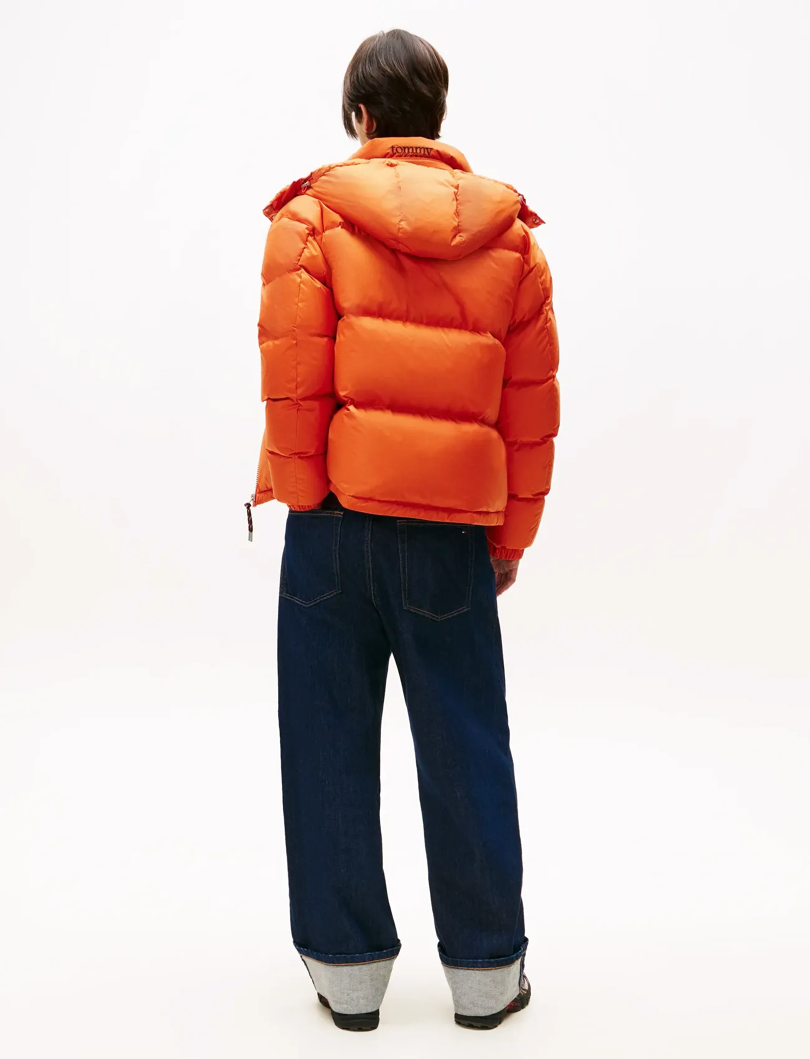 Tommy Jeans - TJM ALASKA DOWN PUFFER EXT - donsjassen - voyager orange - 4